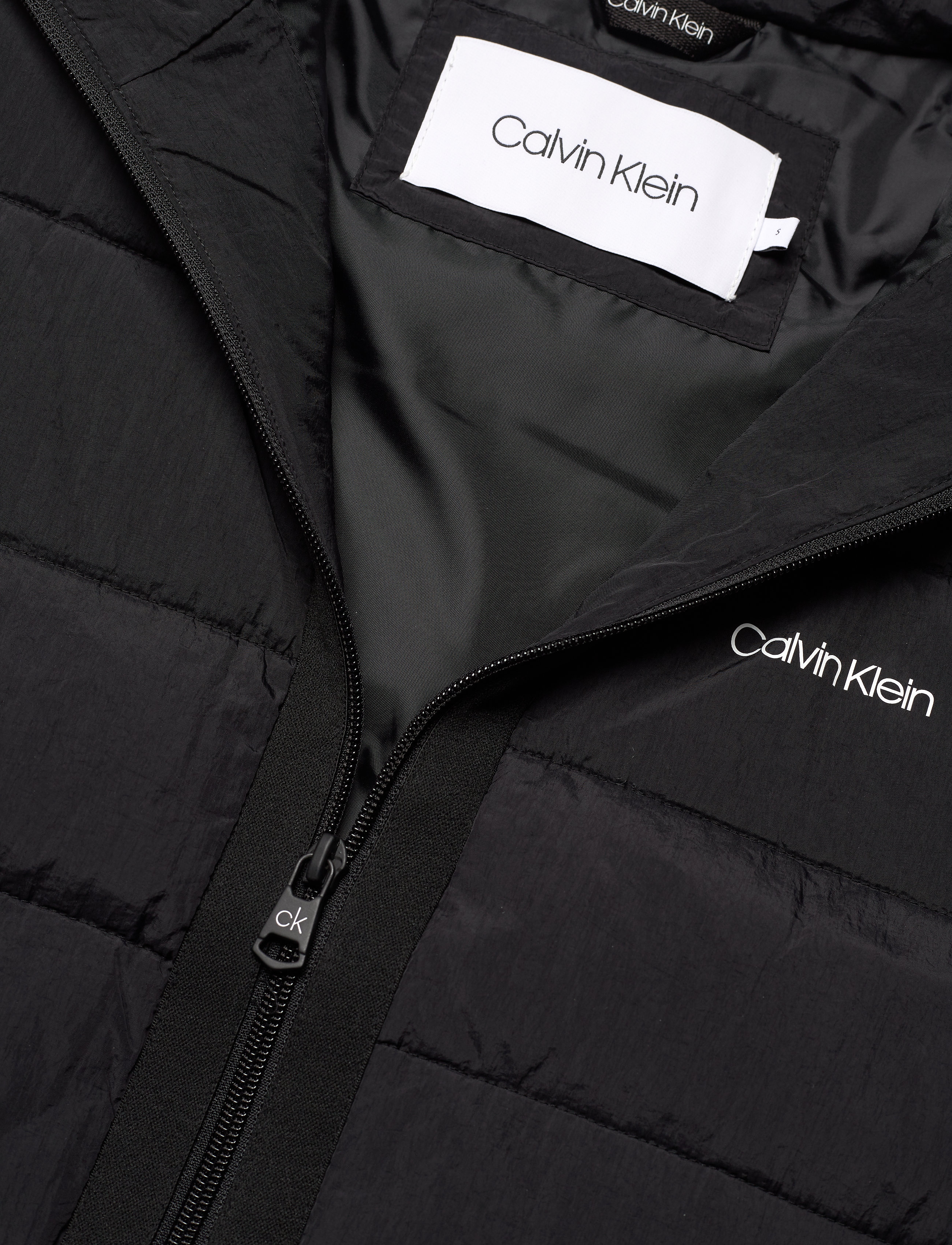Calvin Klein - CRINKLE NYLON VEST - ck black - 2
