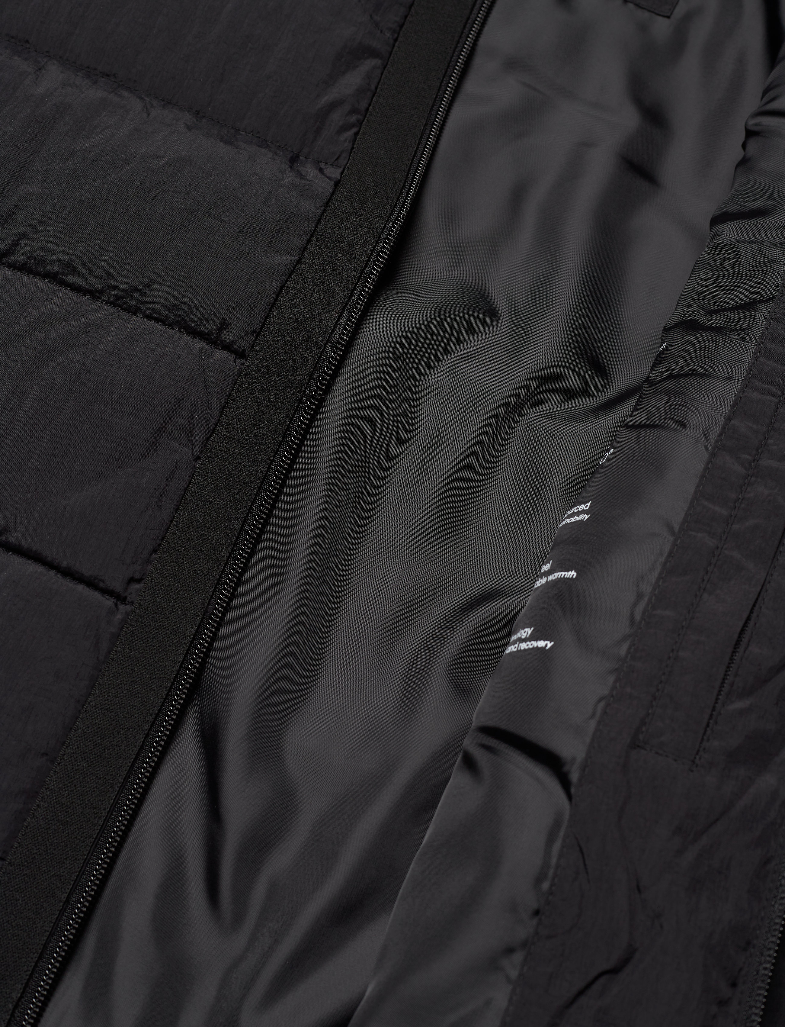 Calvin Klein - CRINKLE NYLON VEST - ck black - 4