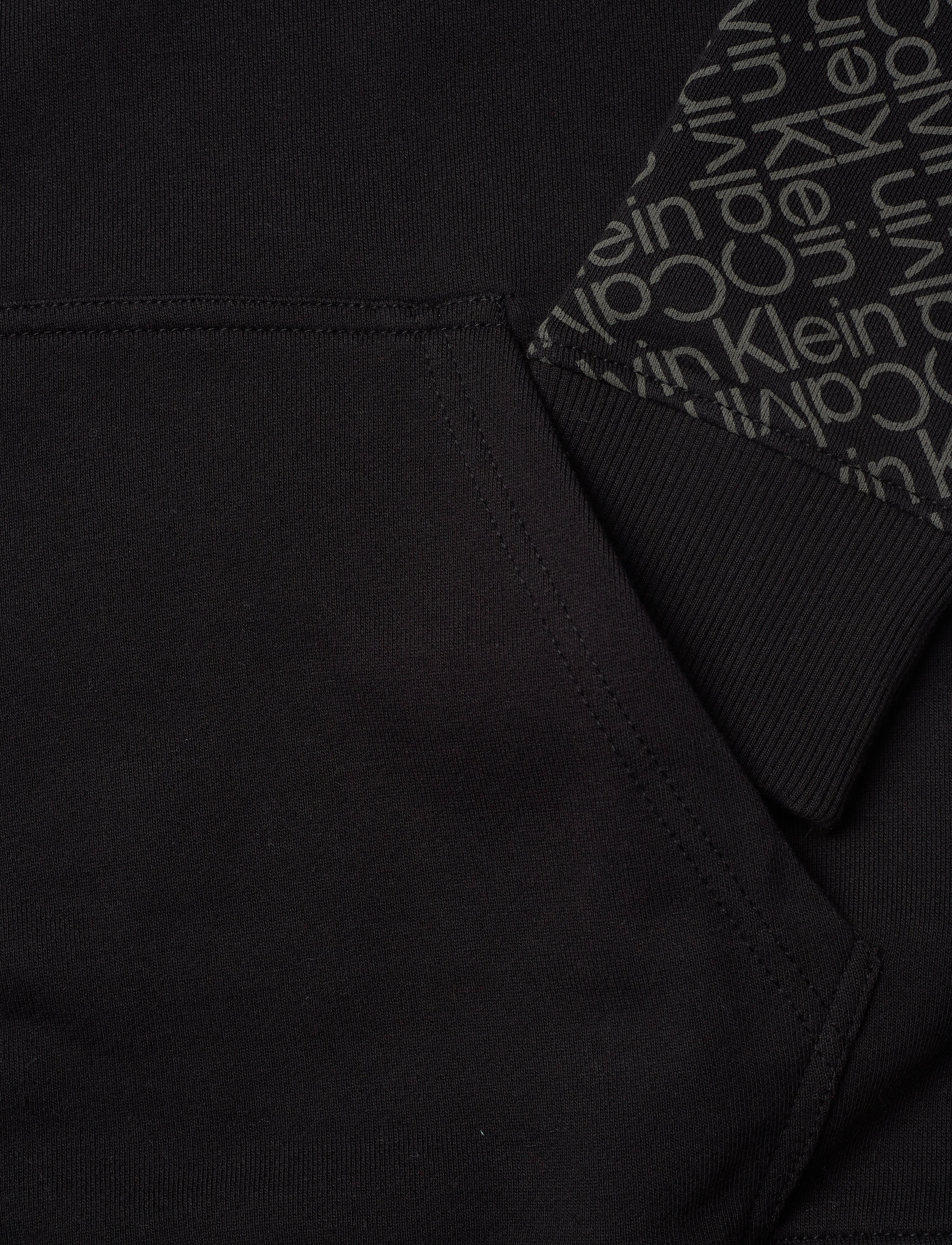 Calvin Klein - ALLOVER PRINT HOODIE - monogram logo - 3