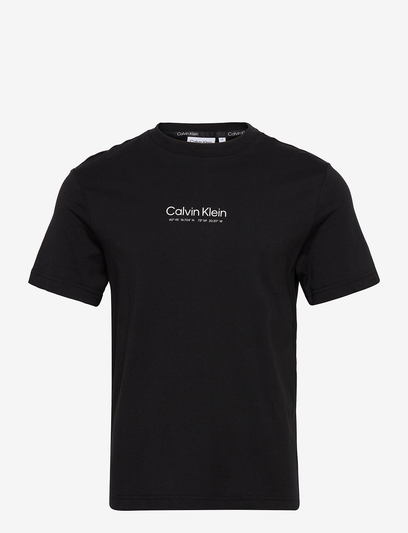 Calvin Klein - LOGO COORDINATES T-SHIRT - ck black - 0