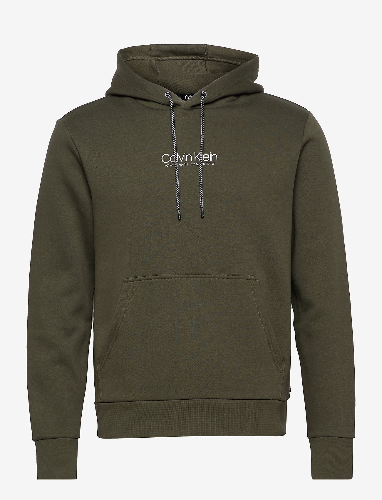 Calvin Klein - LOGO COORDINATES HOODIE - dark olive - 0