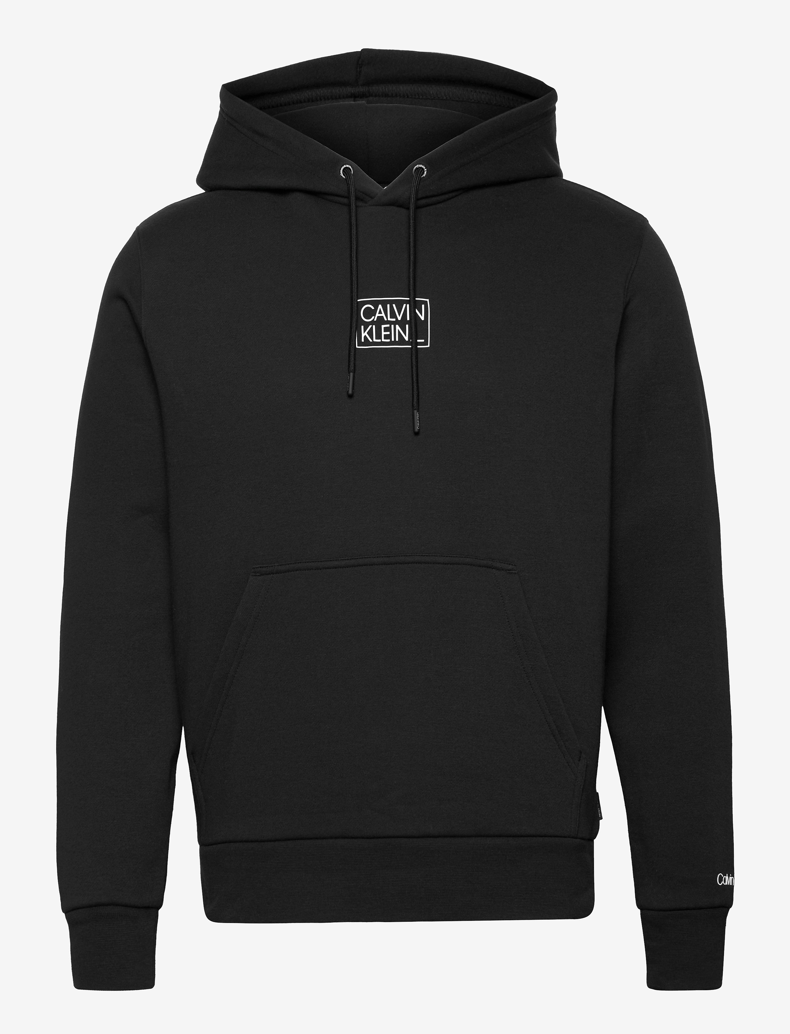 Calvin Klein - SMALL BOX LOGO HOODIE - ck black - 0