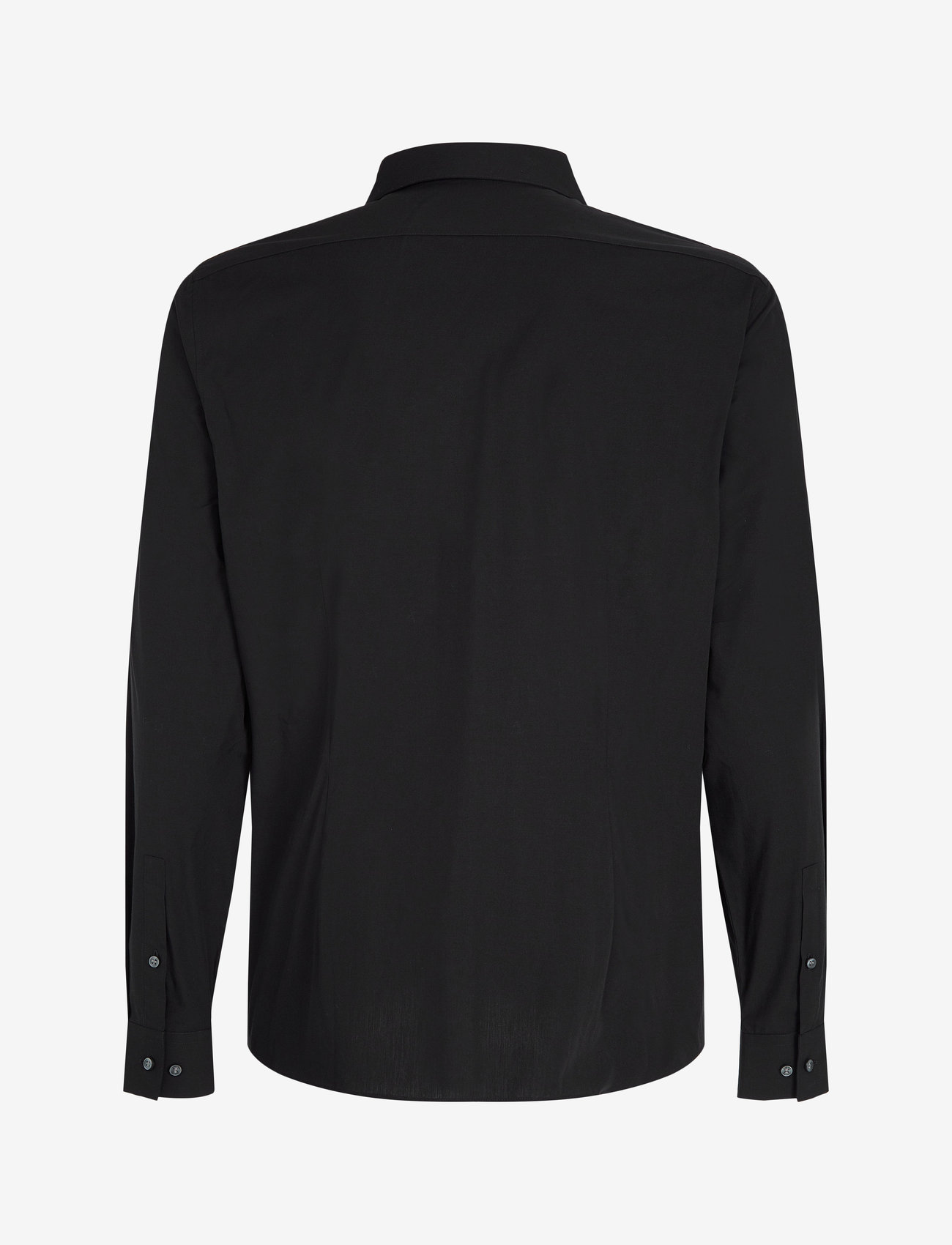 Calvin Klein - POPLIN STRETCH SLIM SHIRT - formālie krekli - black - 2