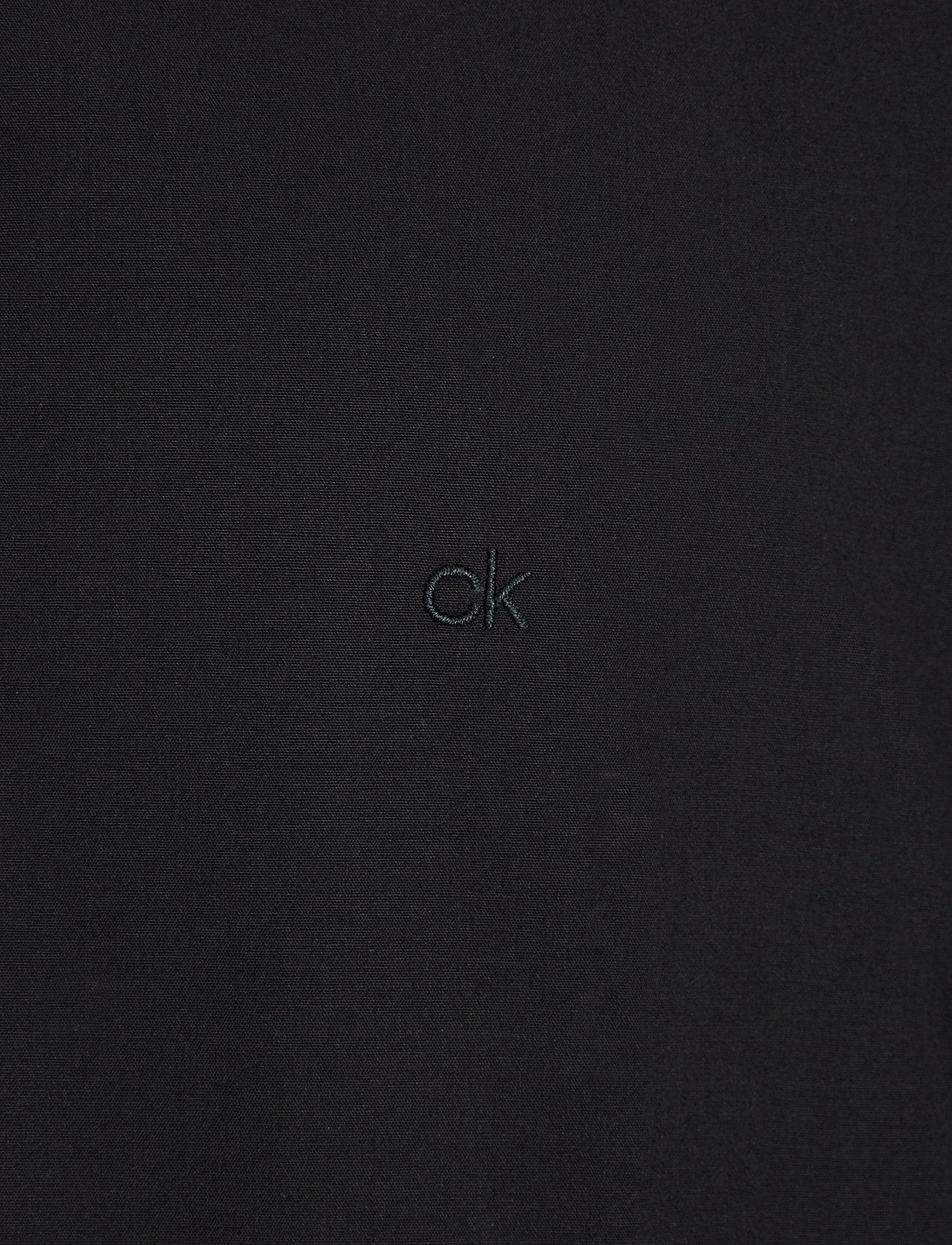 Calvin Klein - POPLIN STRETCH SLIM SHIRT - formālie krekli - black - 5