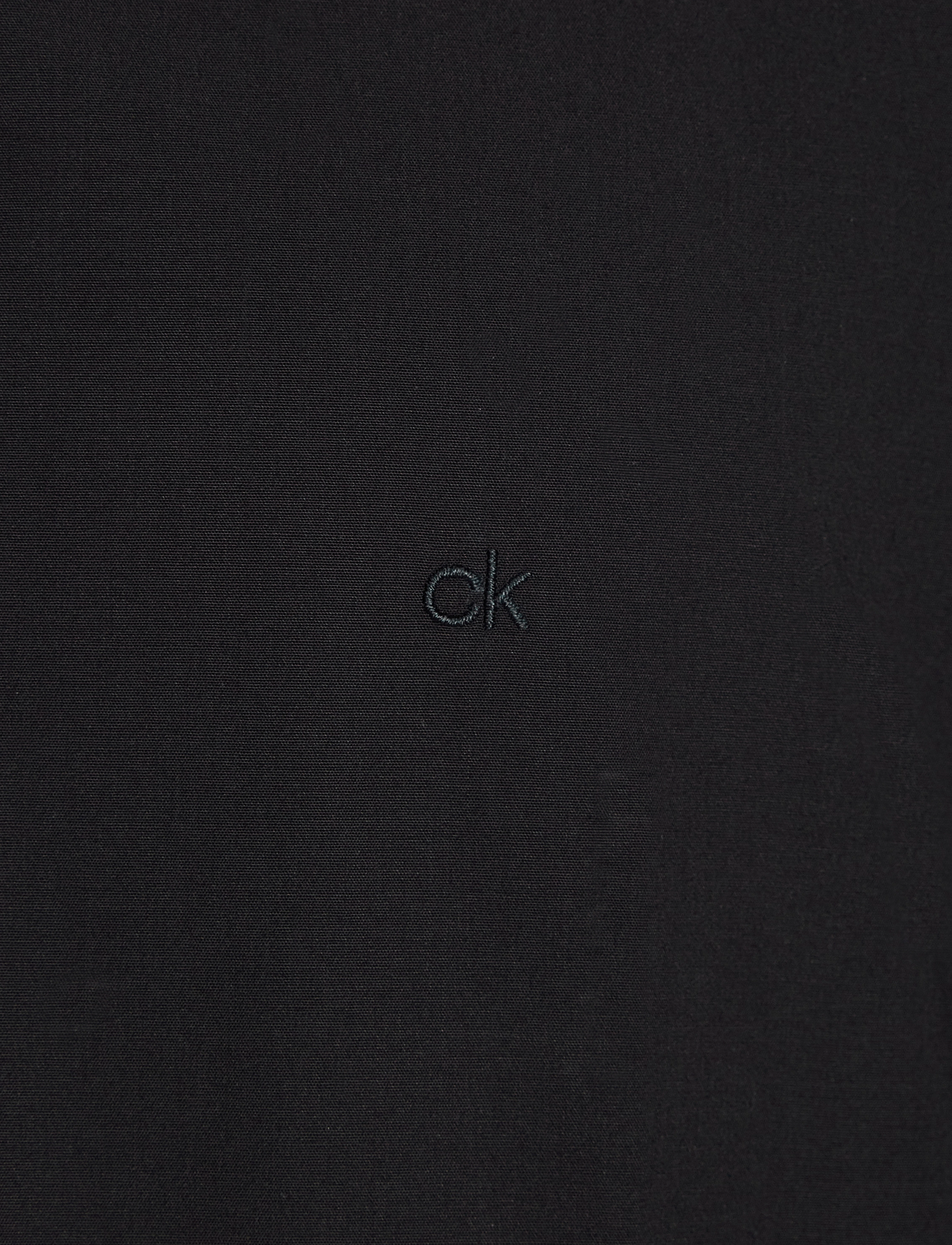 Calvin Klein - POPLIN STRETCH SLIM SHIRT - formelle hemden - black - 5