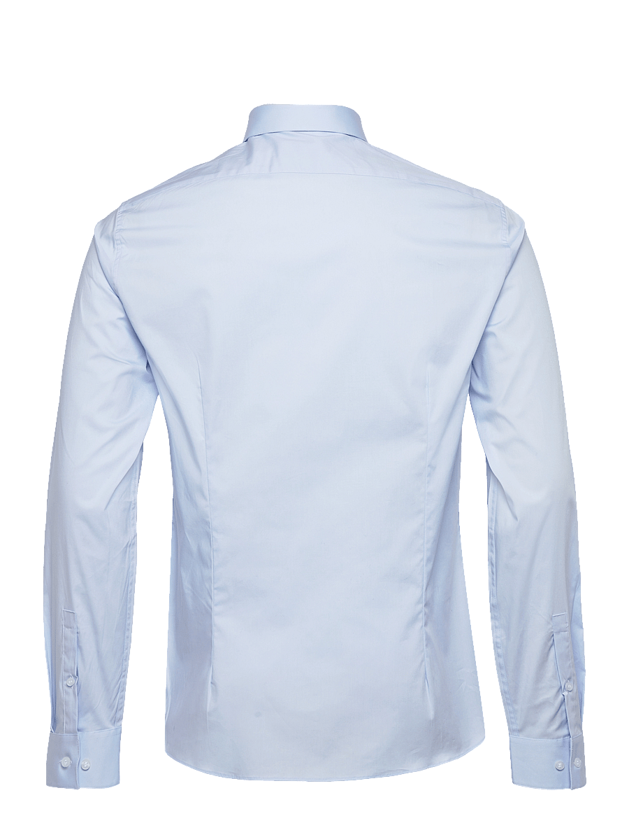 Calvin Klein - POPLIN STRETCH SLIM SHIRT - pidulikud särgid - calm blue - 2
