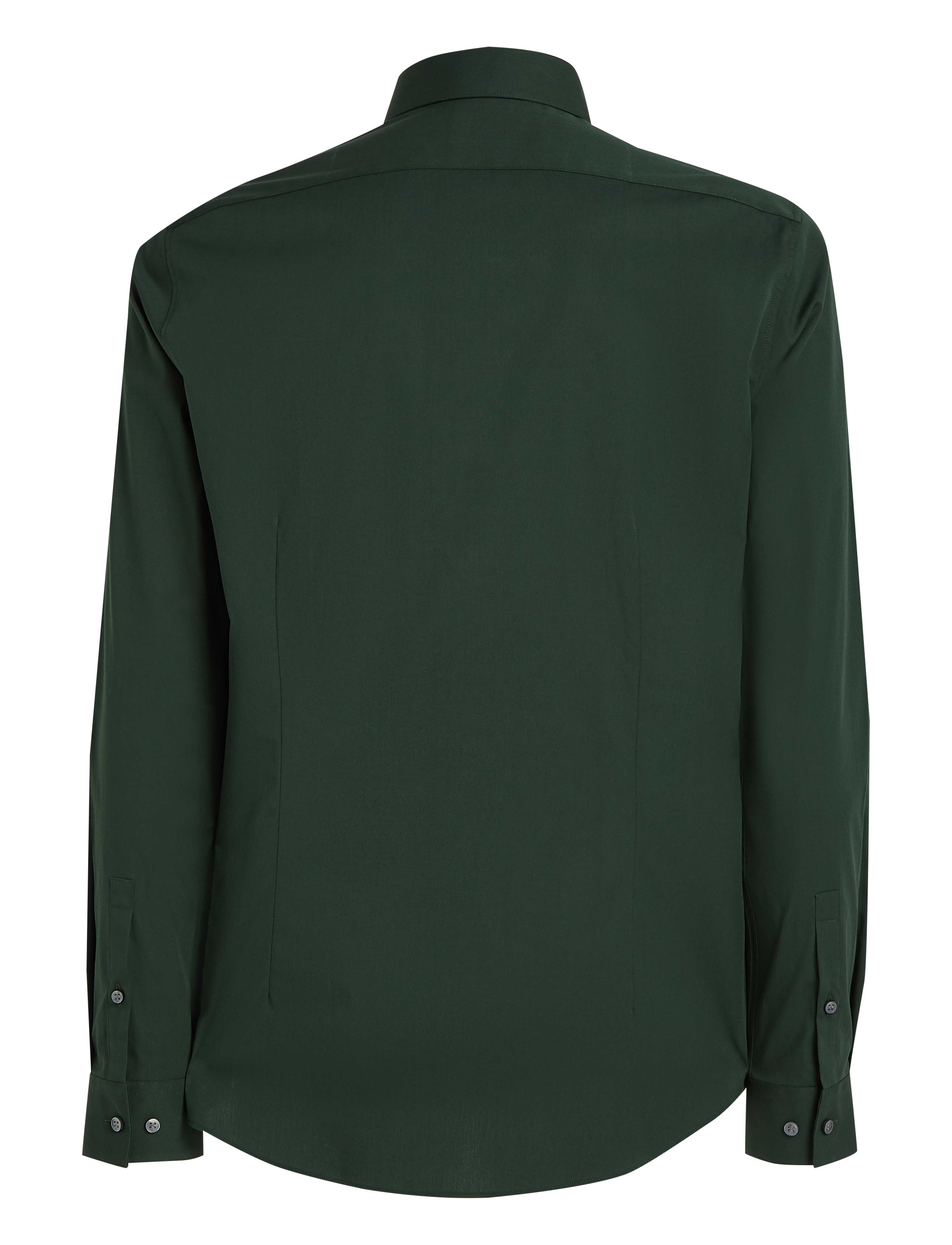 Calvin Klein - POPLIN STRETCH SLIM SHIRT - overhemden - midnight forest - 4
