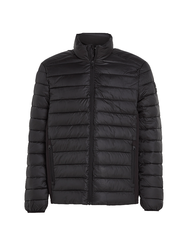 Calvin Klein - RECYCLED SIDE LOGO JACKET - winterjacken - ck black - 1