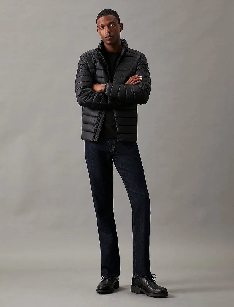 Calvin Klein - RECYCLED SIDE LOGO JACKET - winterjacken - ck black - 4