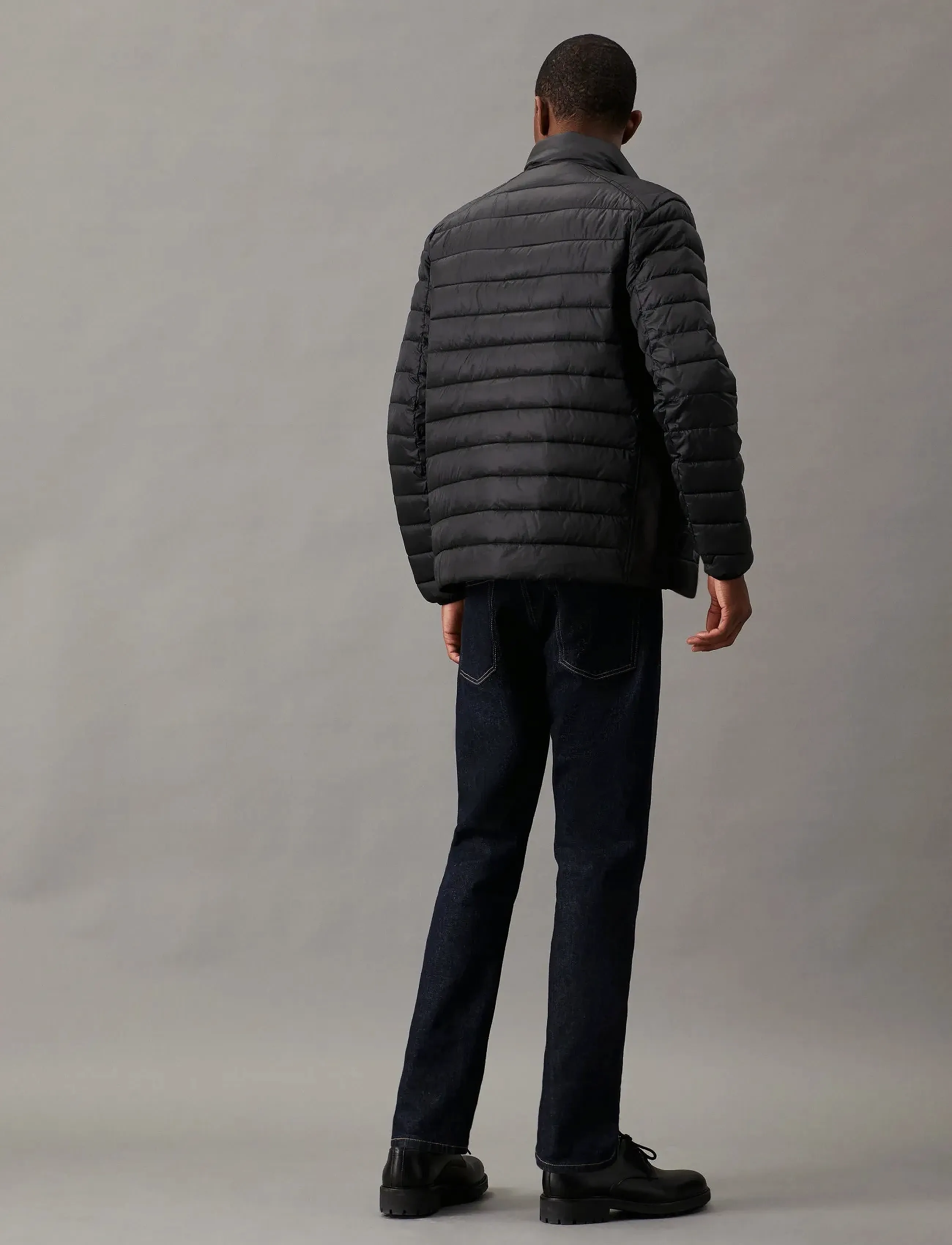 Calvin Klein - RECYCLED SIDE LOGO JACKET - dunjakker - ck black - 5