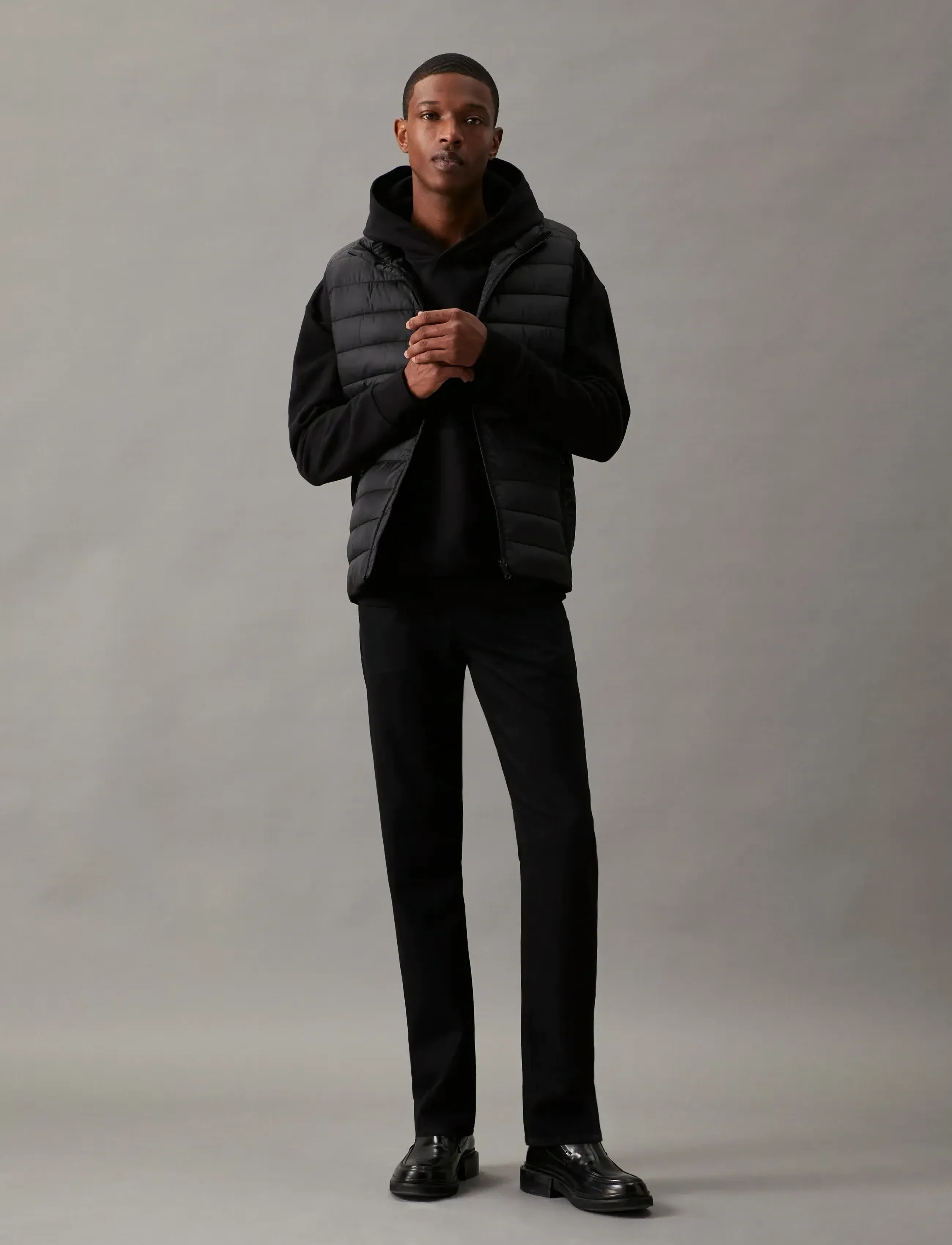 Calvin Klein - RECYCLED SIDE LOGO VEST - ck black - 3