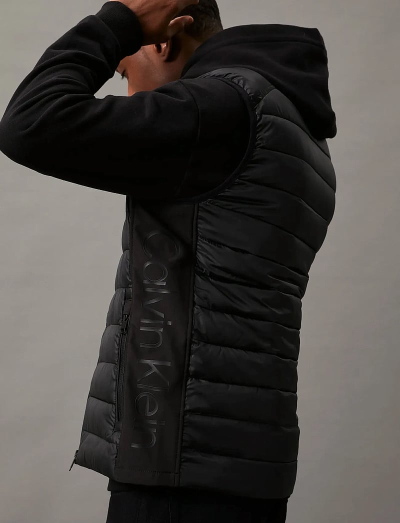 Calvin Klein - RECYCLED SIDE LOGO VEST - ck black - 5