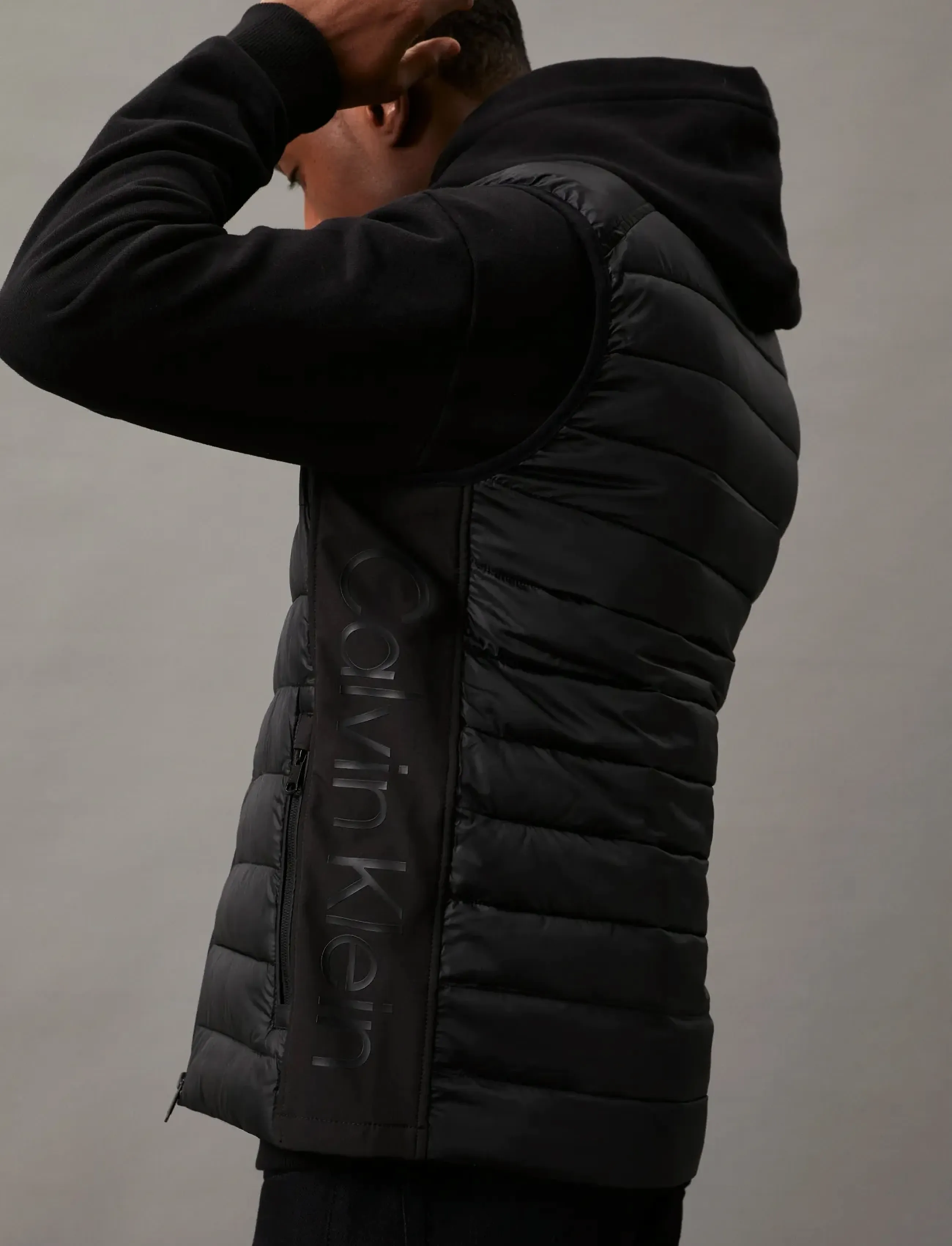 Calvin Klein - RECYCLED SIDE LOGO VEST - ck black - 5