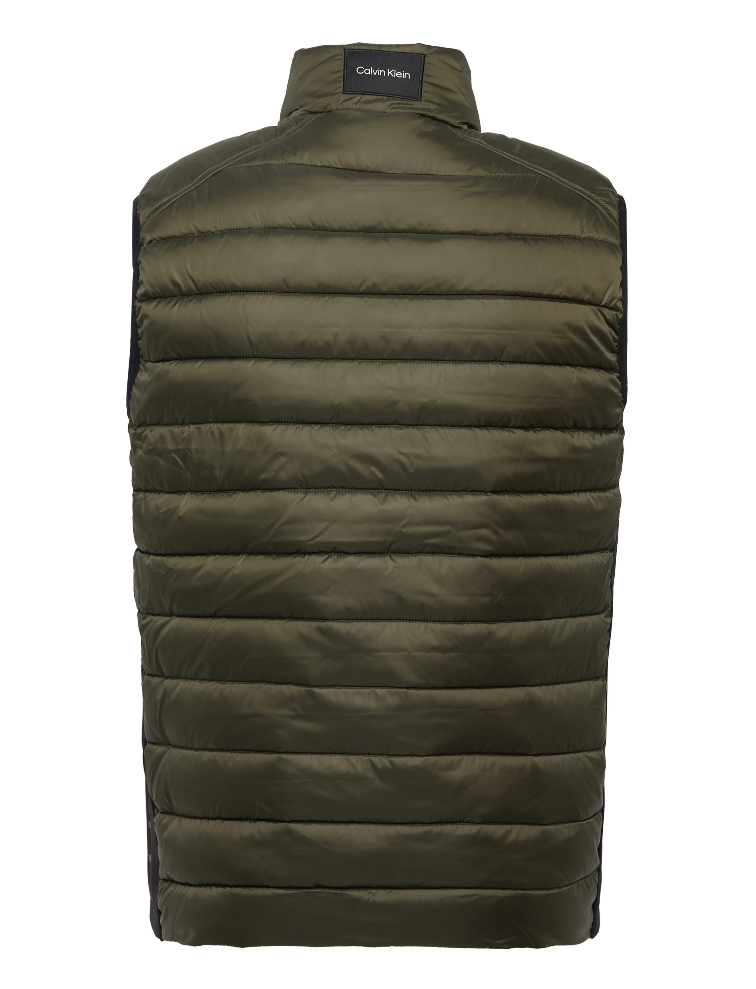 Calvin Klein - RECYCLED SIDE LOGO VEST - dark olive - 1
