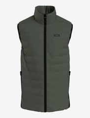 Calvin Klein - RECYCLED SIDE LOGO VEST - vests - thyme - 0