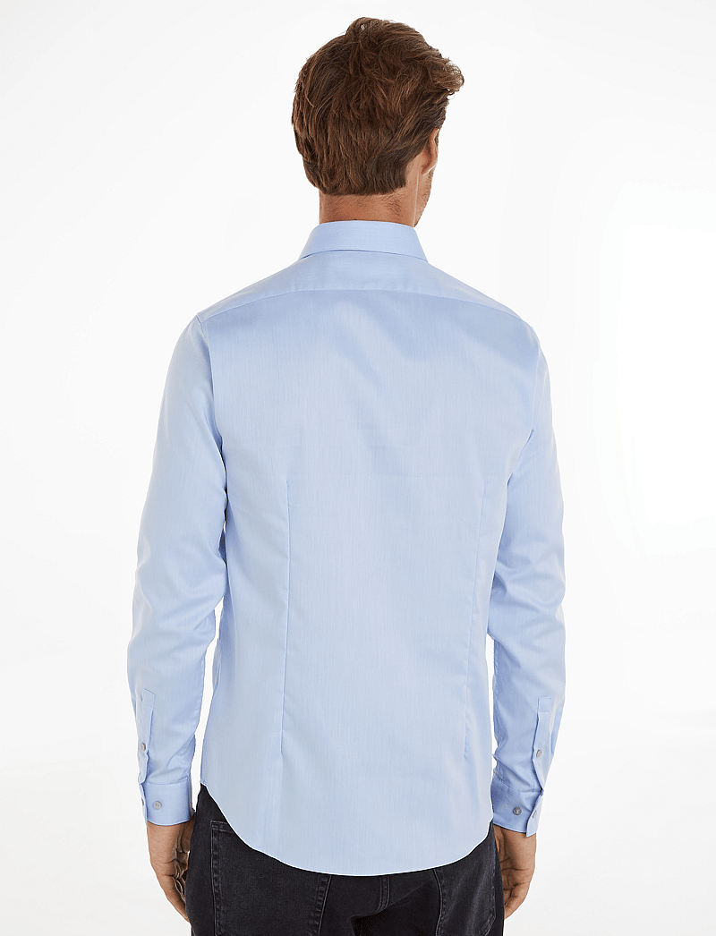 Calvin Klein - TWILL EASY CARE SLIM SHIRT - formelle skjorter - light blue - 3