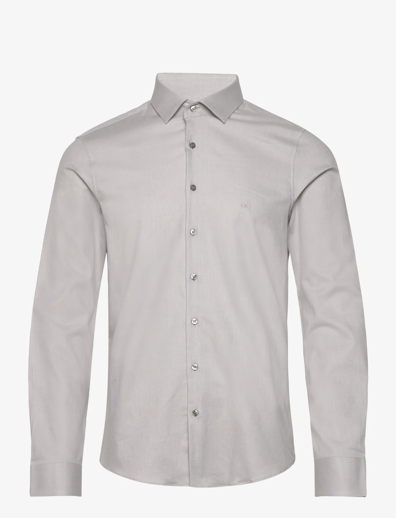 Calvin Klein - TWILL EASY CARE SLIM SHIRT - business skjorter - london fog - 0