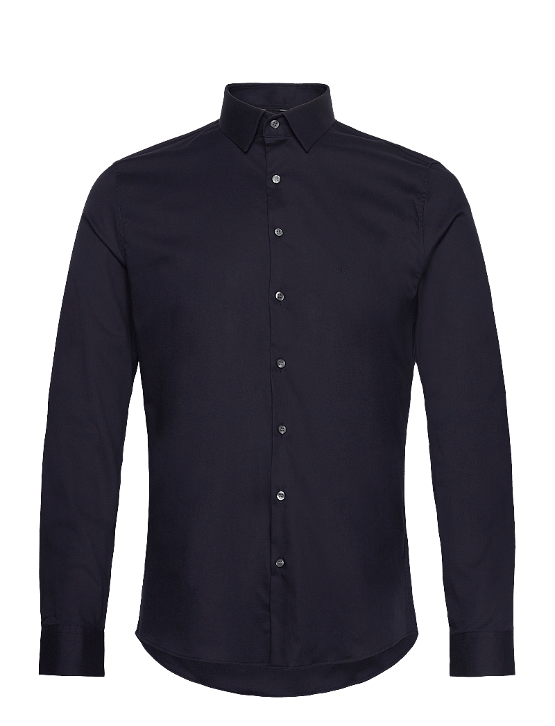 Calvin Klein - TWILL EASY CARE SLIM SHIRT - formelle skjorter - night sky - 0