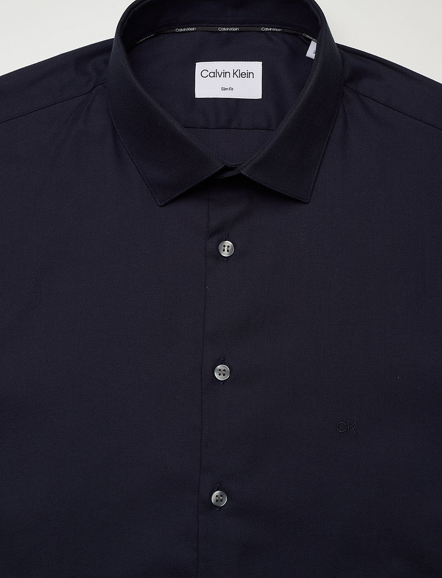 Calvin Klein - TWILL EASY CARE SLIM SHIRT - formal shirts - night sky - 5