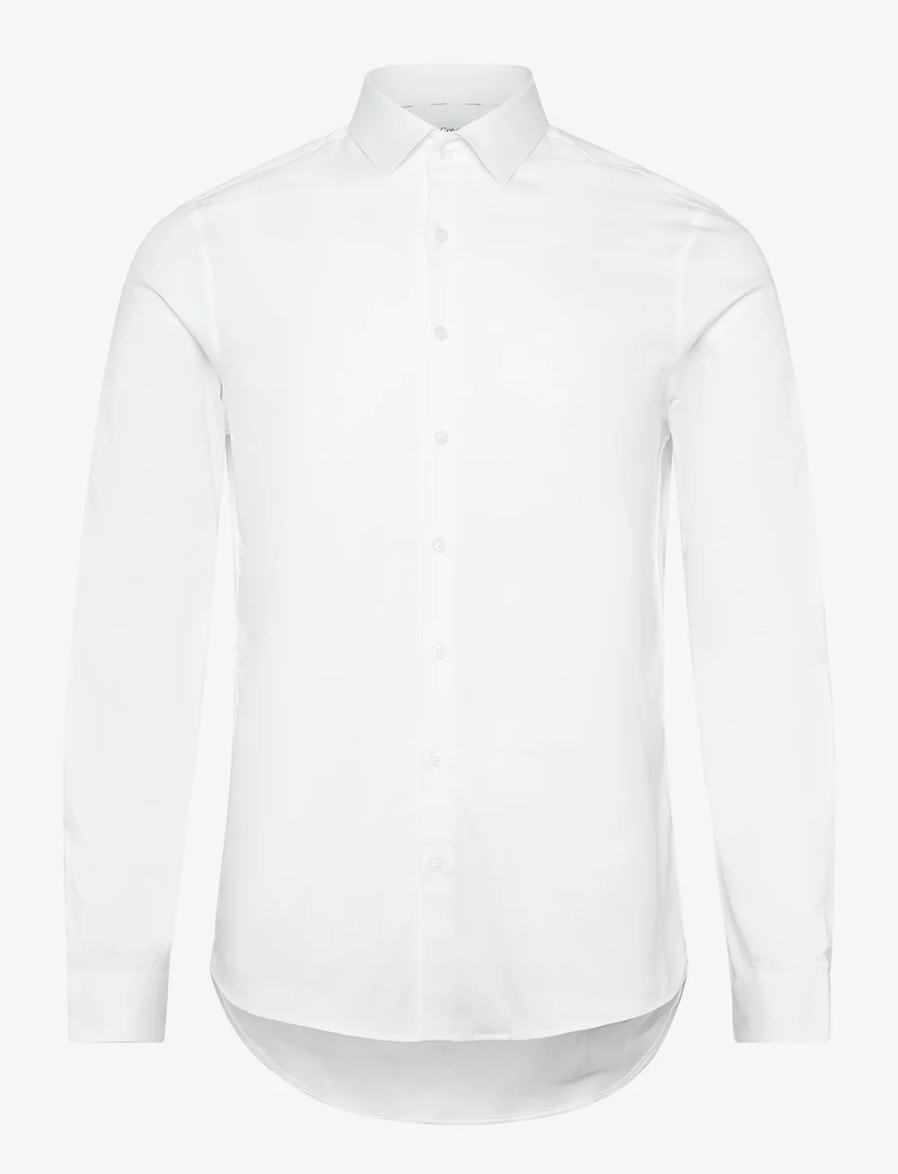 Calvin Klein - TWILL EASY CARE SLIM SHIRT - formelle skjorter - white - 0