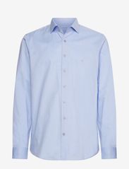 TWILL EASY CARE FITTED SHIRT - LIGHT BLUE