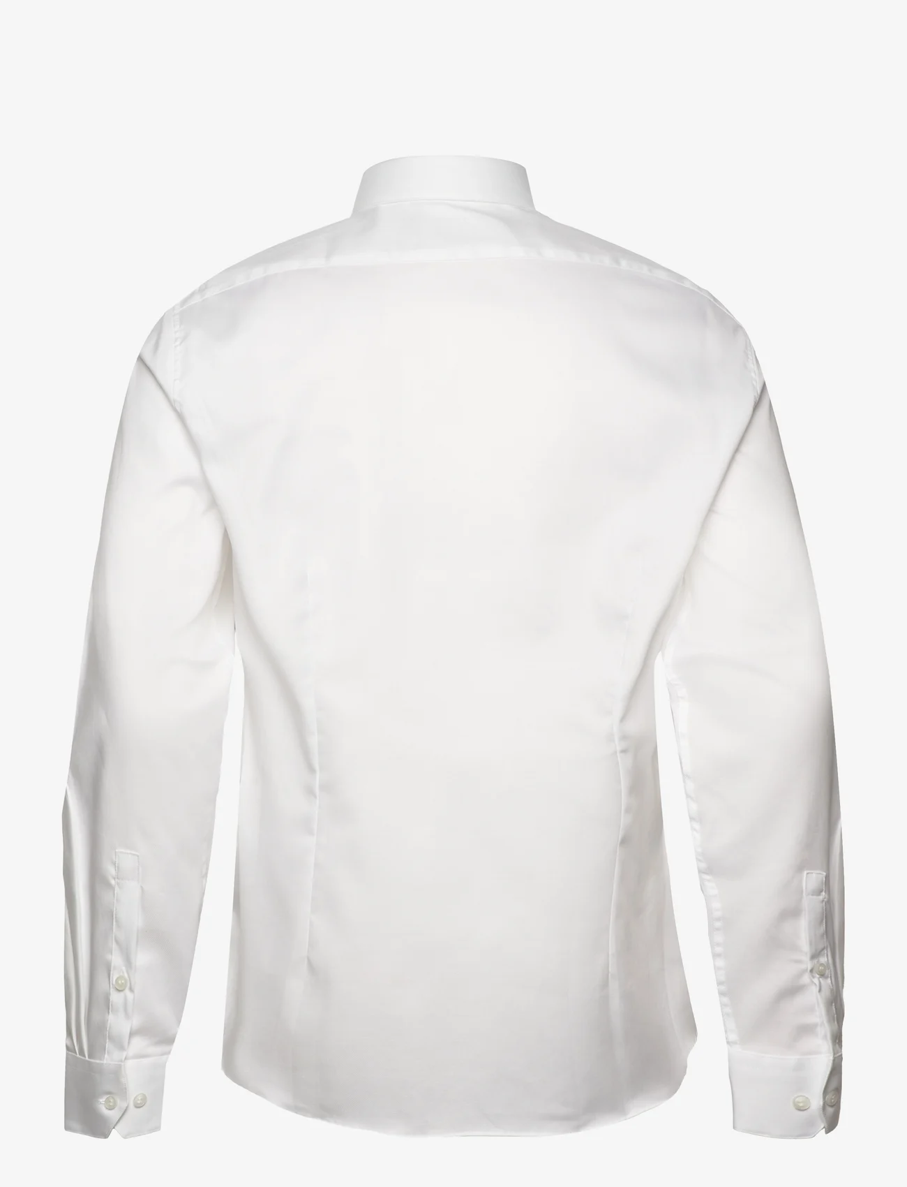 Calvin Klein - TWILL EASY CARE FITTED SHIRT - peruskauluspaidat - white - 1