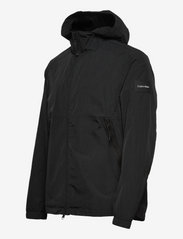 Calvin Klein - CRINKLE NYLON  BLOUSON W. HOOD - spring jackets - ck black - 2