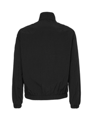 Calvin Klein - CRINKLE NYLON  BLOUSON W. HOOD - spring jackets - ck black - 9