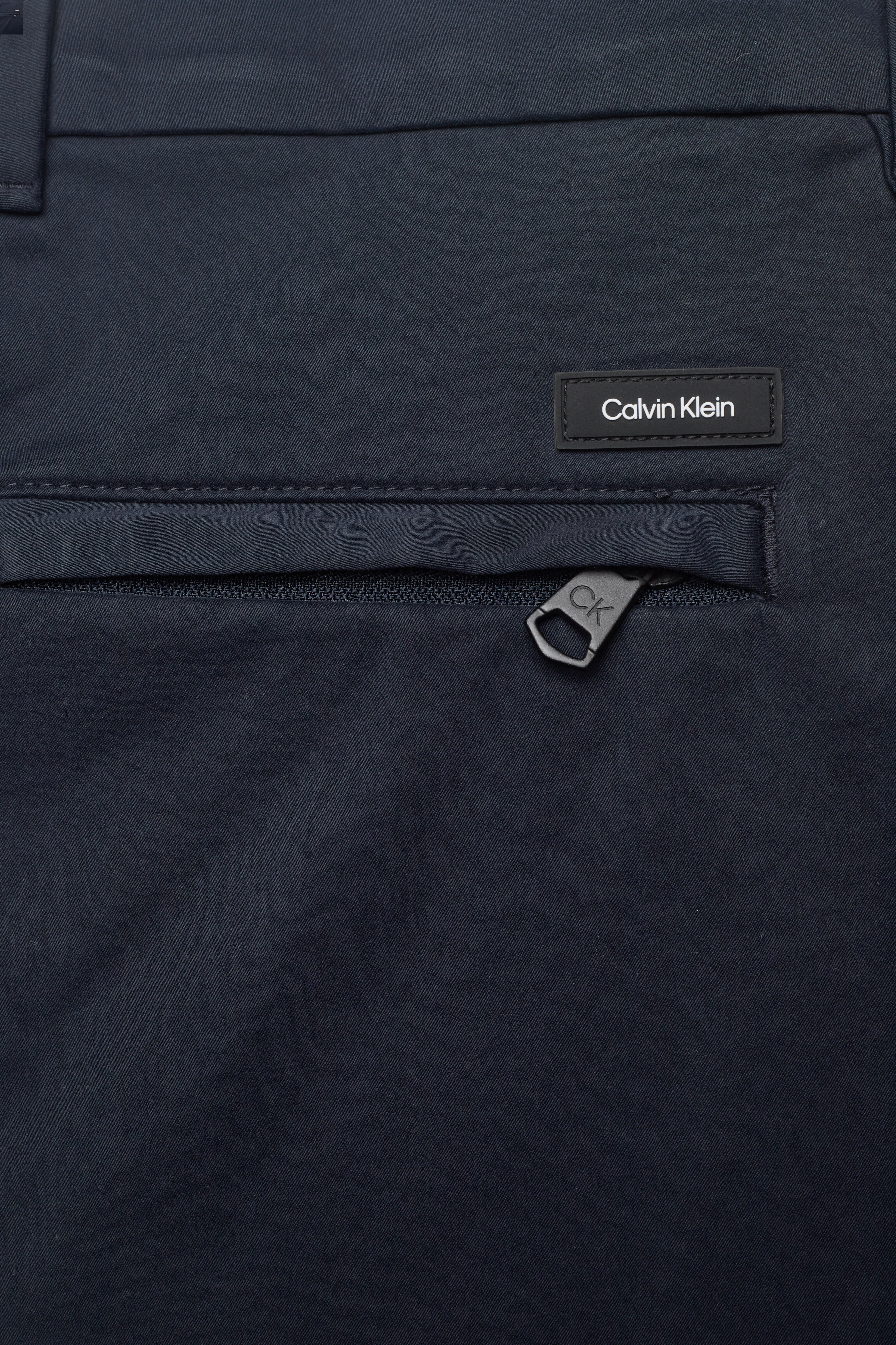 Calvin Klein - SATEEN SLIM CHINO - calvin navy - 3