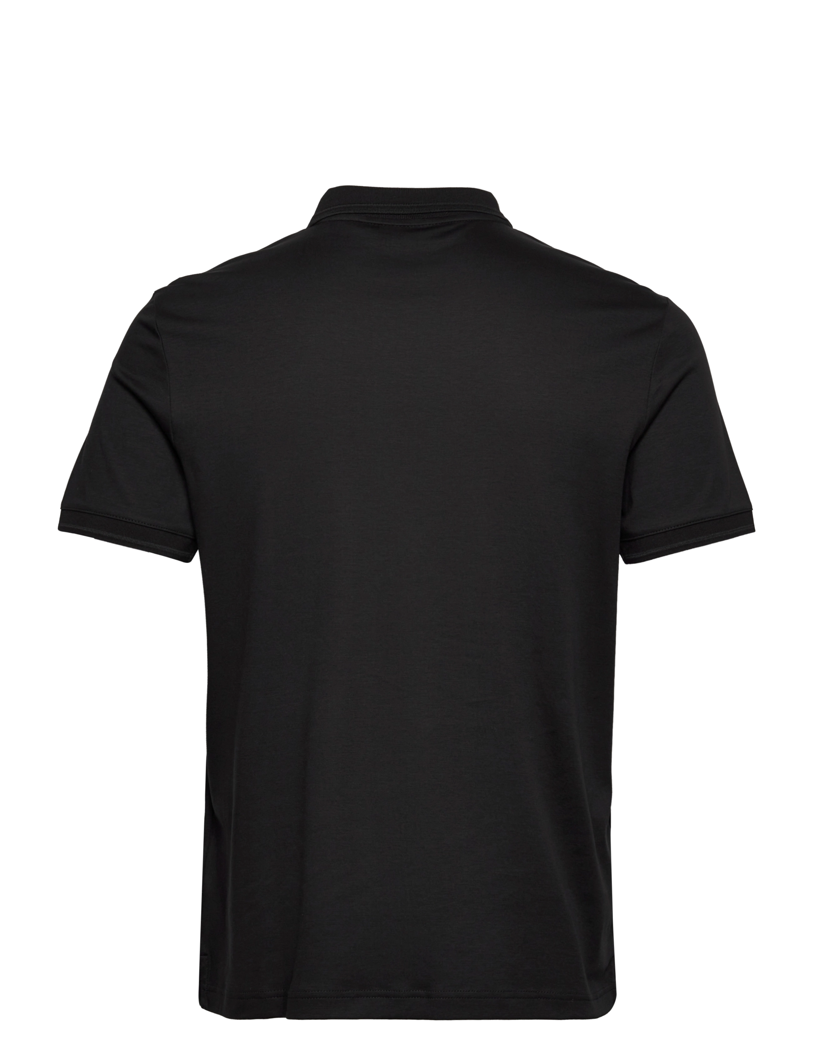 Calvin Klein - LIQUID TOUCH SILVER ZIP POLO - ck black - 1
