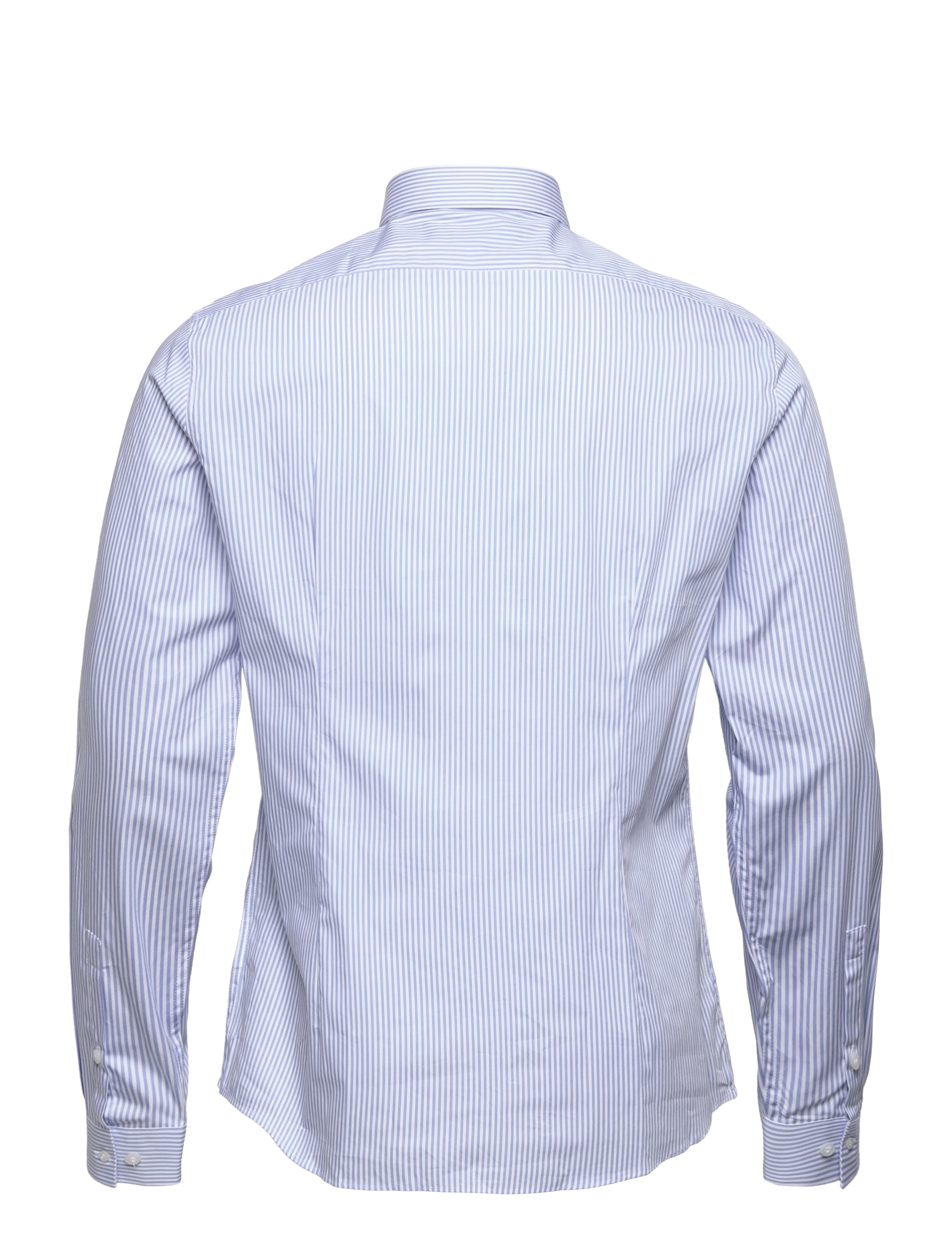 Calvin Klein - STRIPE EASY CARE SLIM SHIRT - light blue - 1