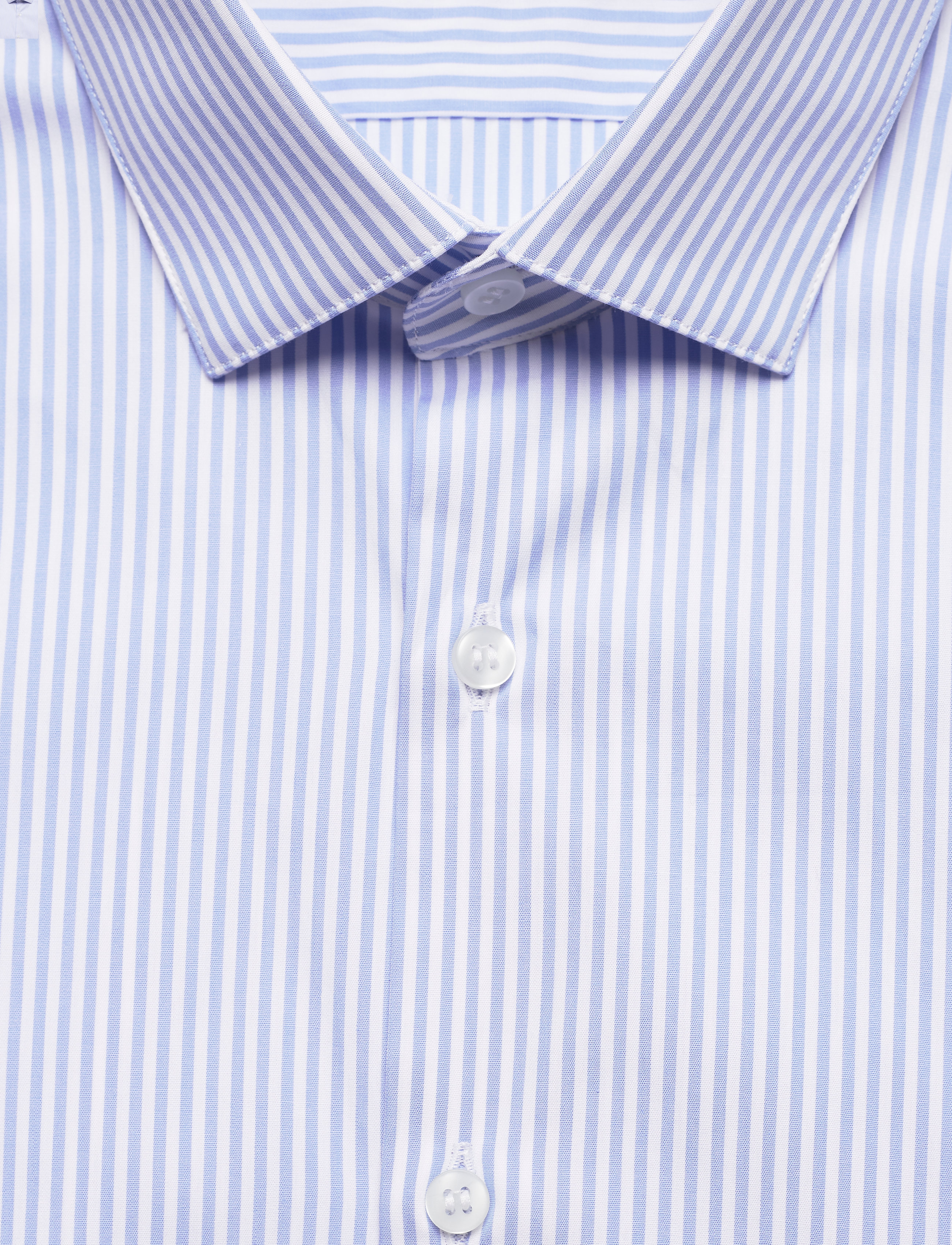 Calvin Klein - STRIPE EASY CARE SLIM SHIRT - light blue - 2