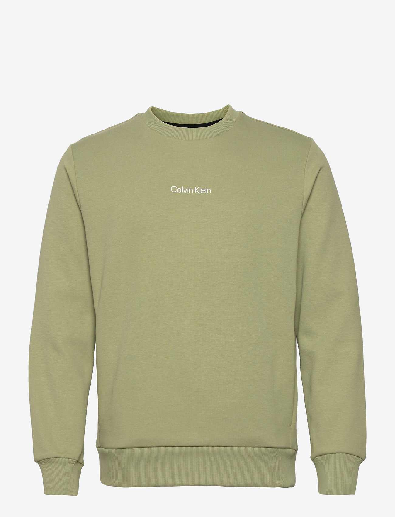 Calvin Klein - INTERLOCK MICRO LOGO SWEATSHIRT - sage - 0