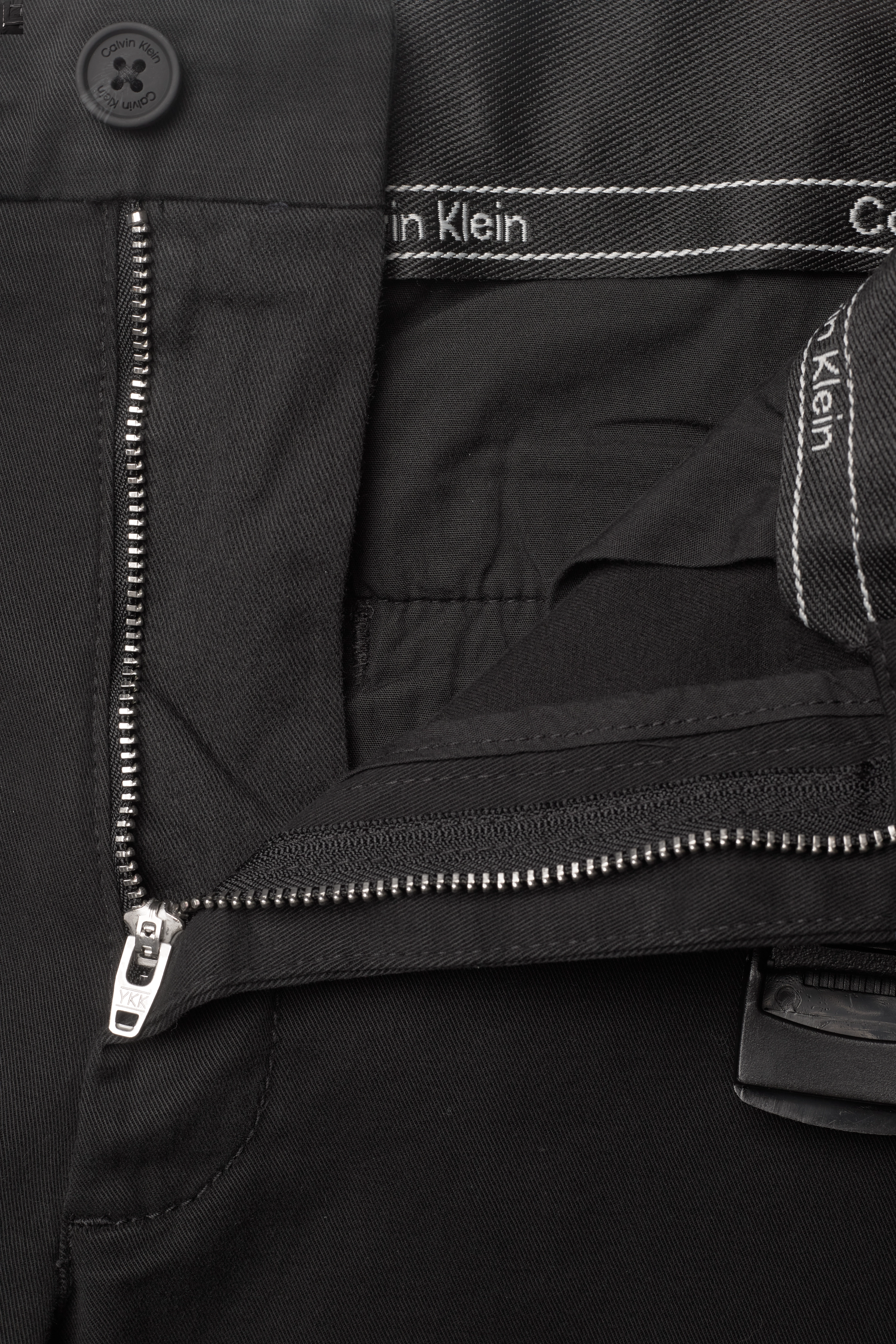 Calvin Klein - GARMENT DYE BELTED SHORTS - ck black - 3