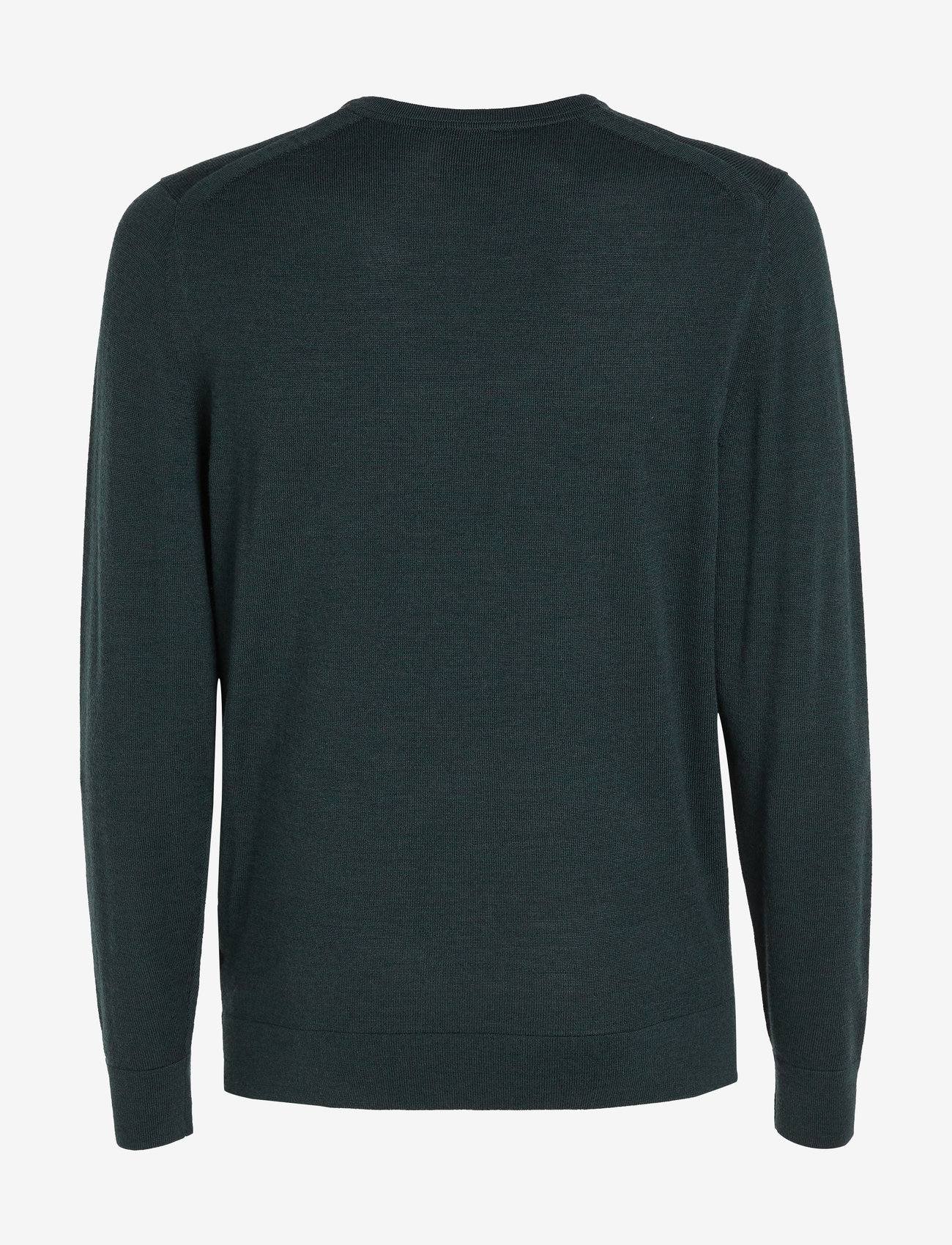 Calvin Klein - SUPERIOR WOOL CREW NECK SWEATER - rundhalsad - midnight forest heather - 5