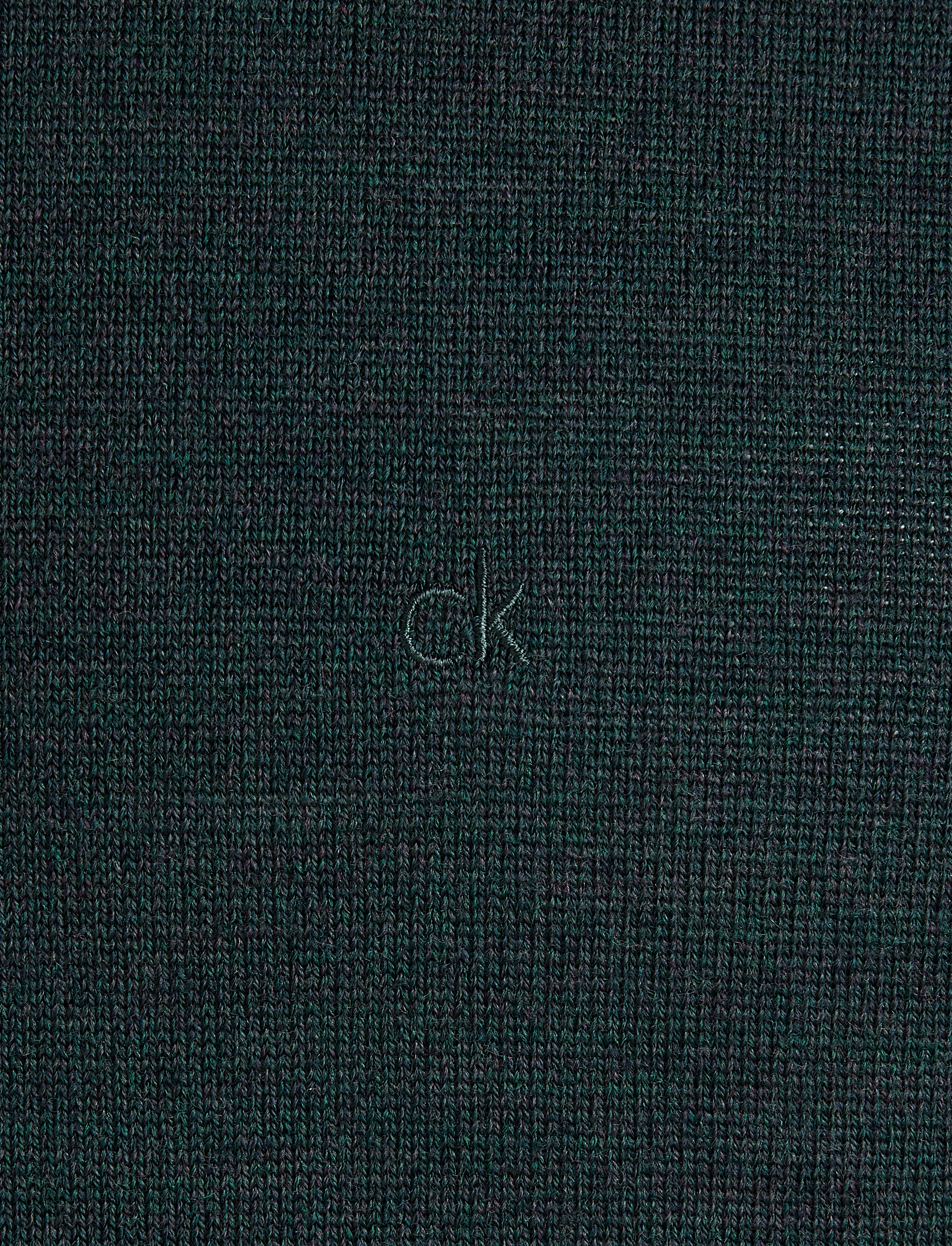 Calvin Klein - SUPERIOR WOOL CREW NECK SWEATER - midnight forest heather - 5