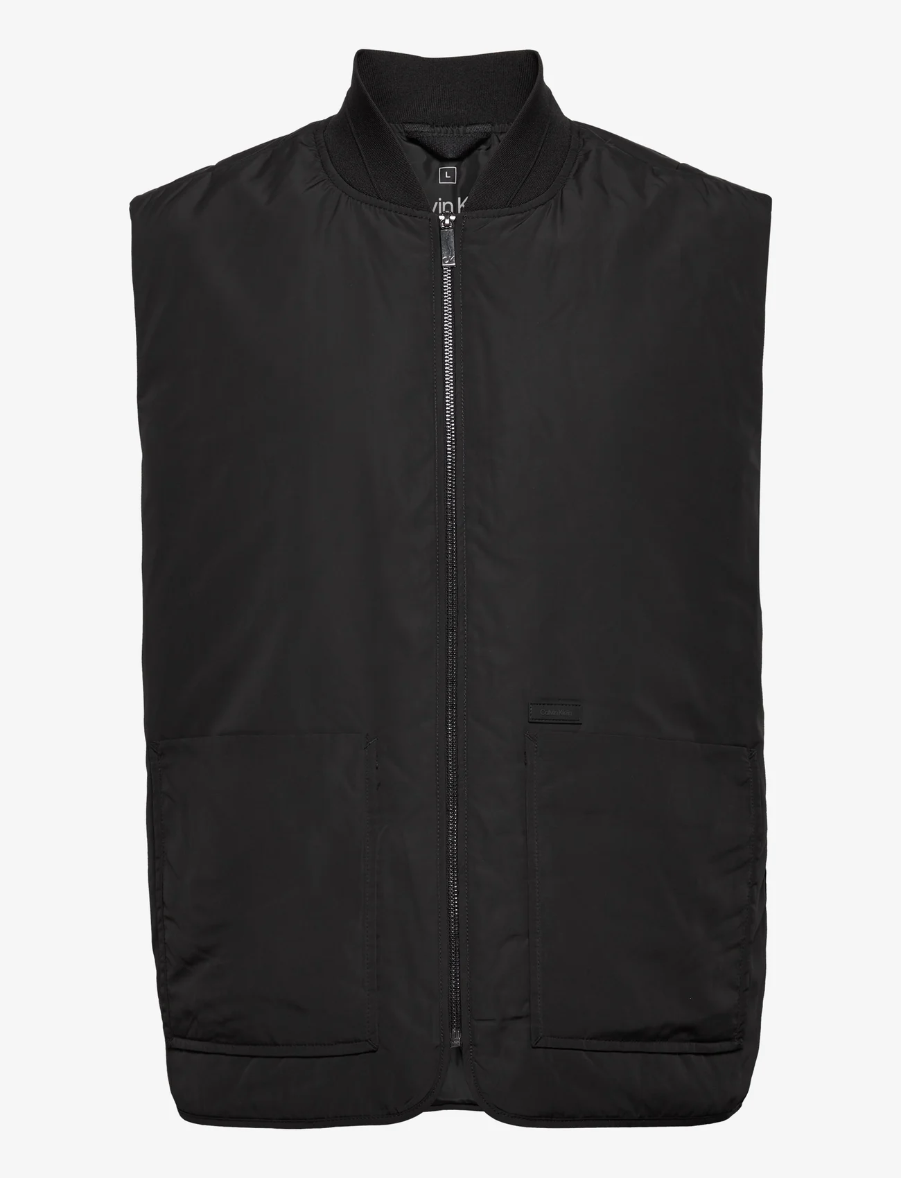 Calvin Klein - RECYCLED SUPERLIGHTWEIGHT VEST - jakker og frakker - ck black - 0