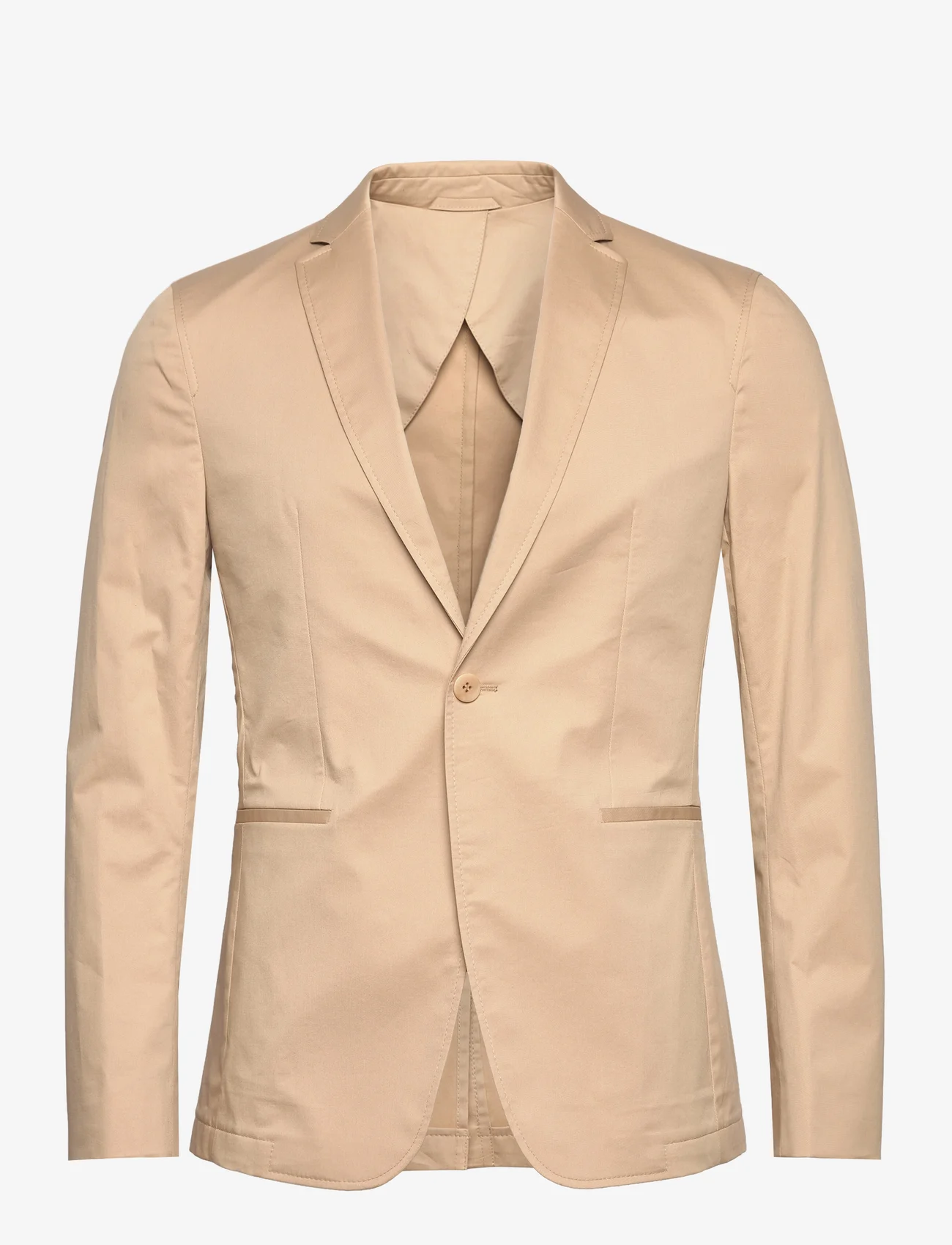 Calvin Klein Twill Paper Cotton Blazer - Suits & Blazers 