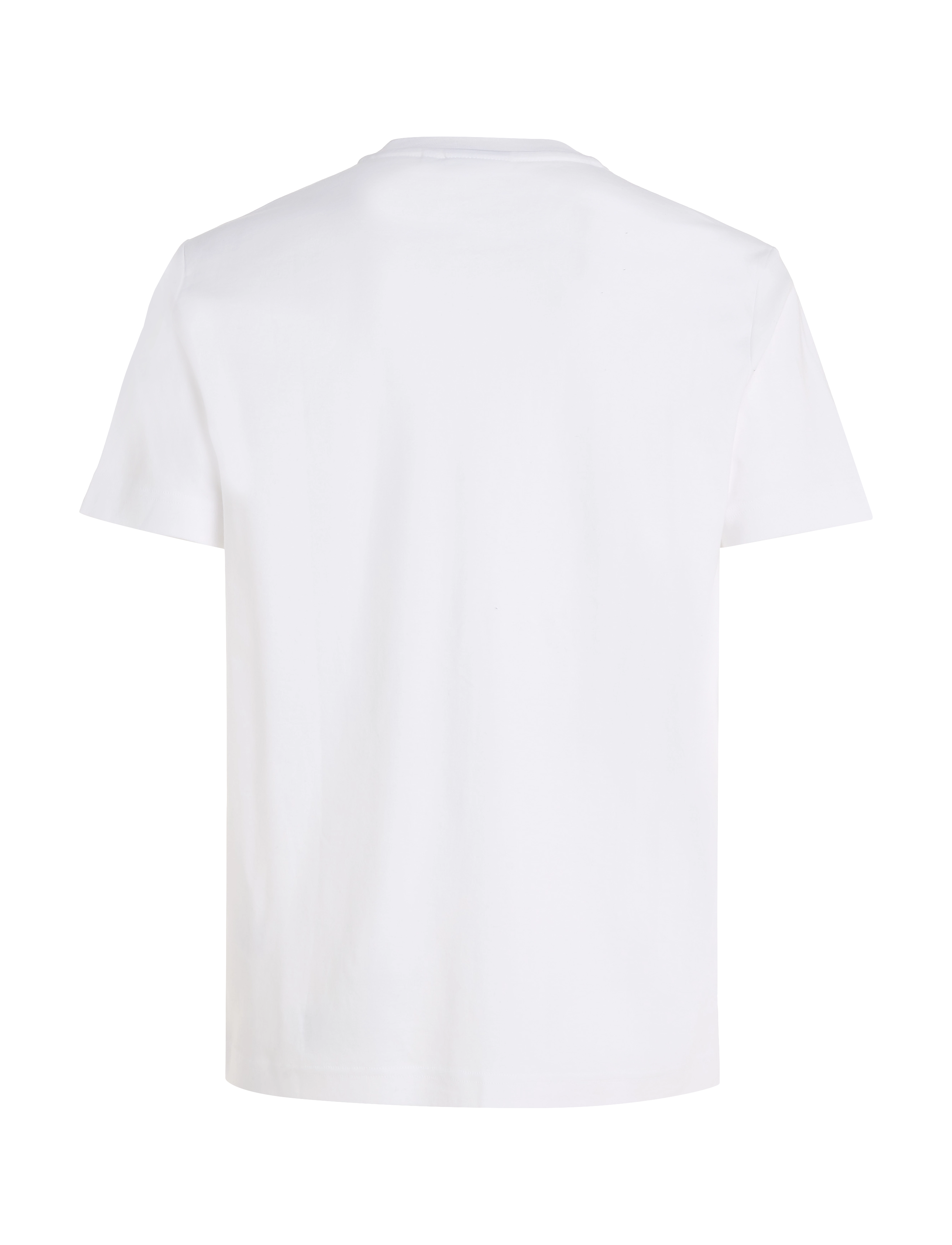 Calvin Klein - MICRO LOGO INTERLOCK T-SHIRT - madalaimad hinnad - bright white - 2