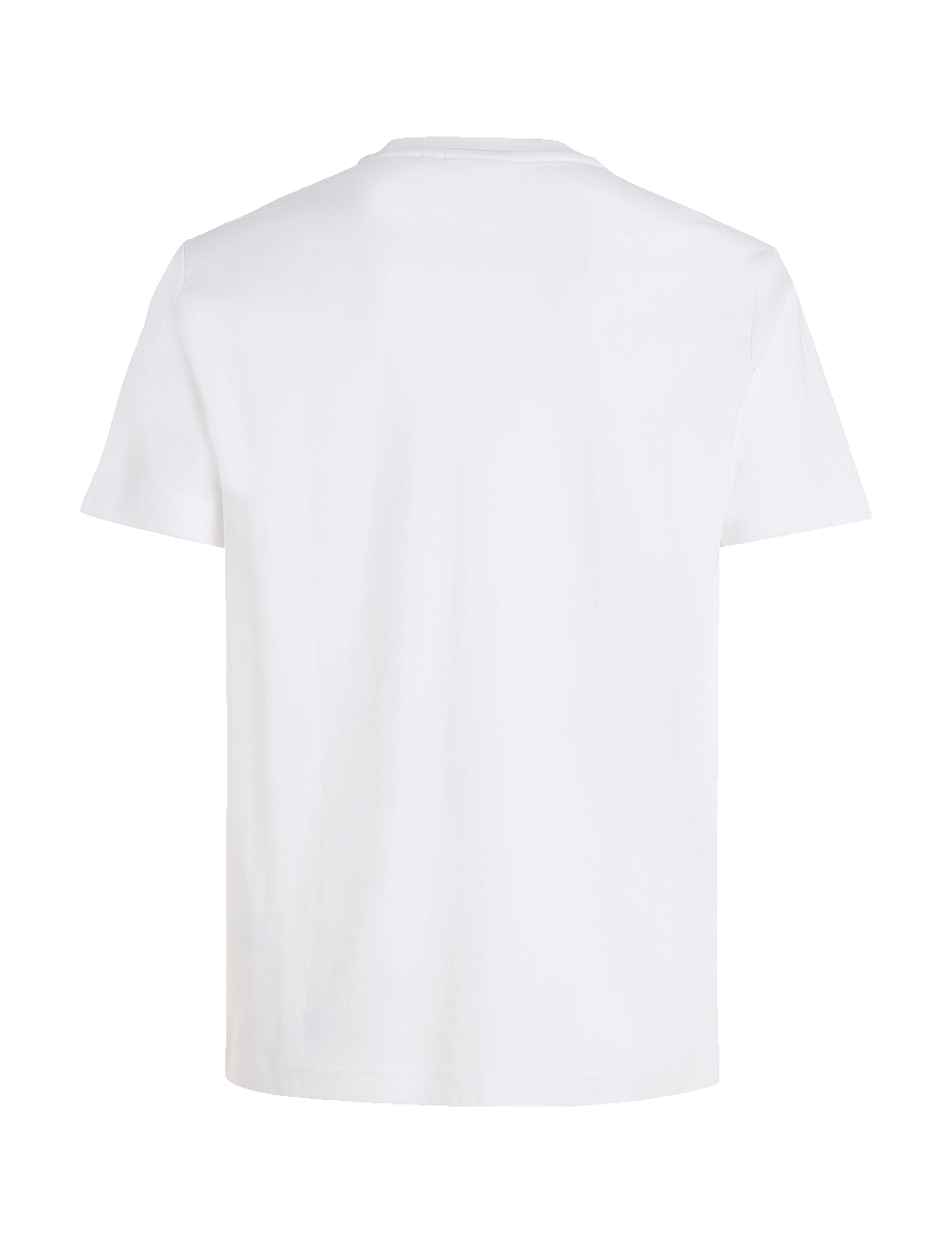 Calvin Klein - MICRO LOGO INTERLOCK T-SHIRT - lyhythihaiset - bright white - 2