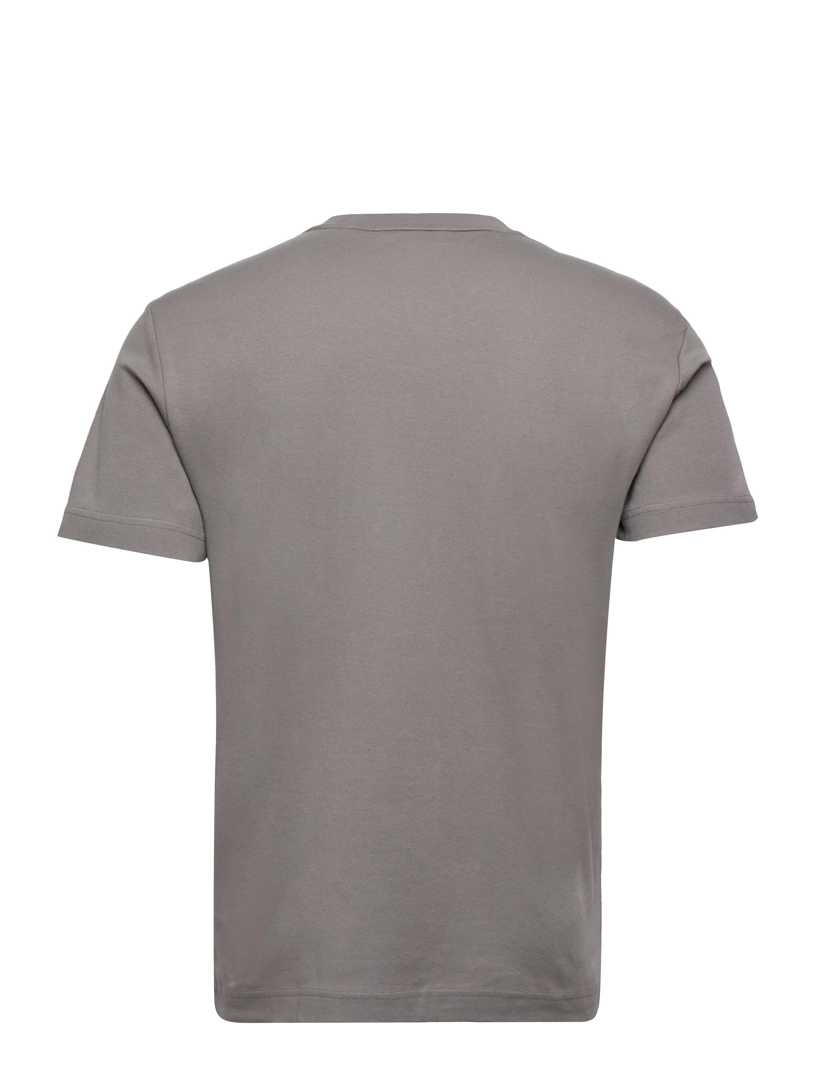 Calvin Klein - MICRO LOGO INTERLOCK T-SHIRT - basic t-shirts - grey asphalt - 1