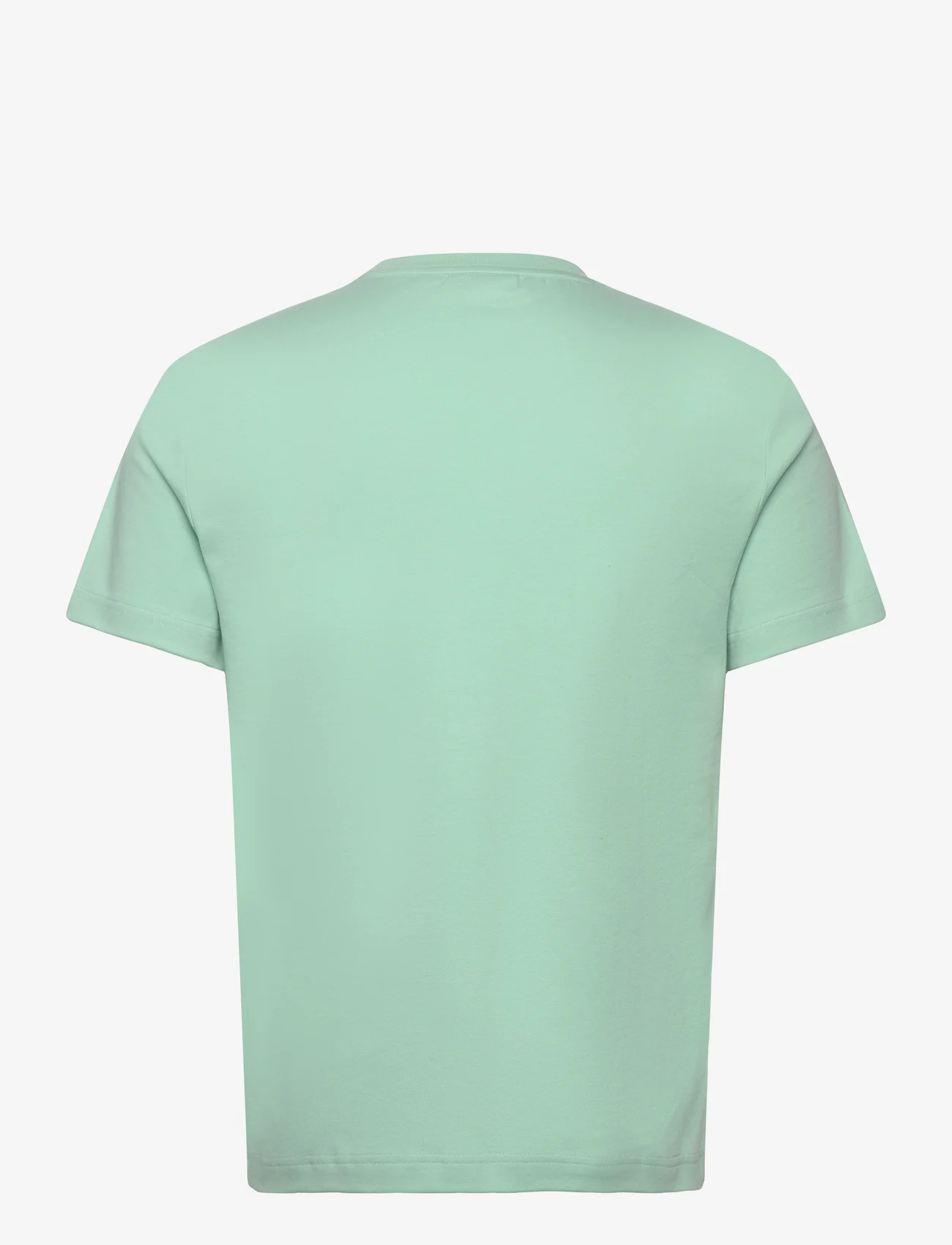 Calvin Klein - MICRO LOGO INTERLOCK T-SHIRT - short-sleeved t-shirts - lichen - 1