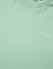 Calvin Klein - MICRO LOGO INTERLOCK T-SHIRT - short-sleeved t-shirts - lichen - 2