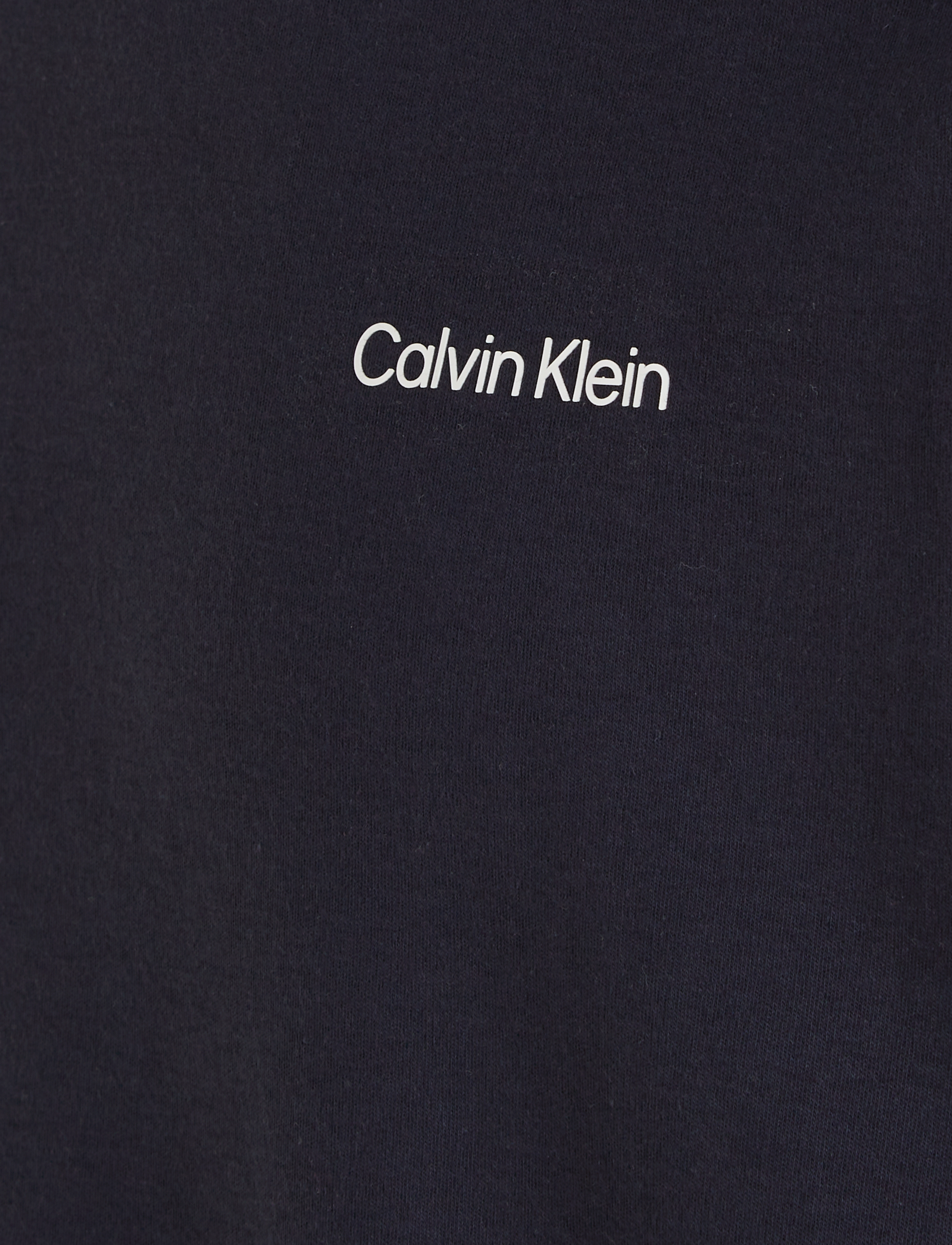 Calvin Klein - MICRO LOGO INTERLOCK T-SHIRT - die niedrigsten preise - night sky - 5