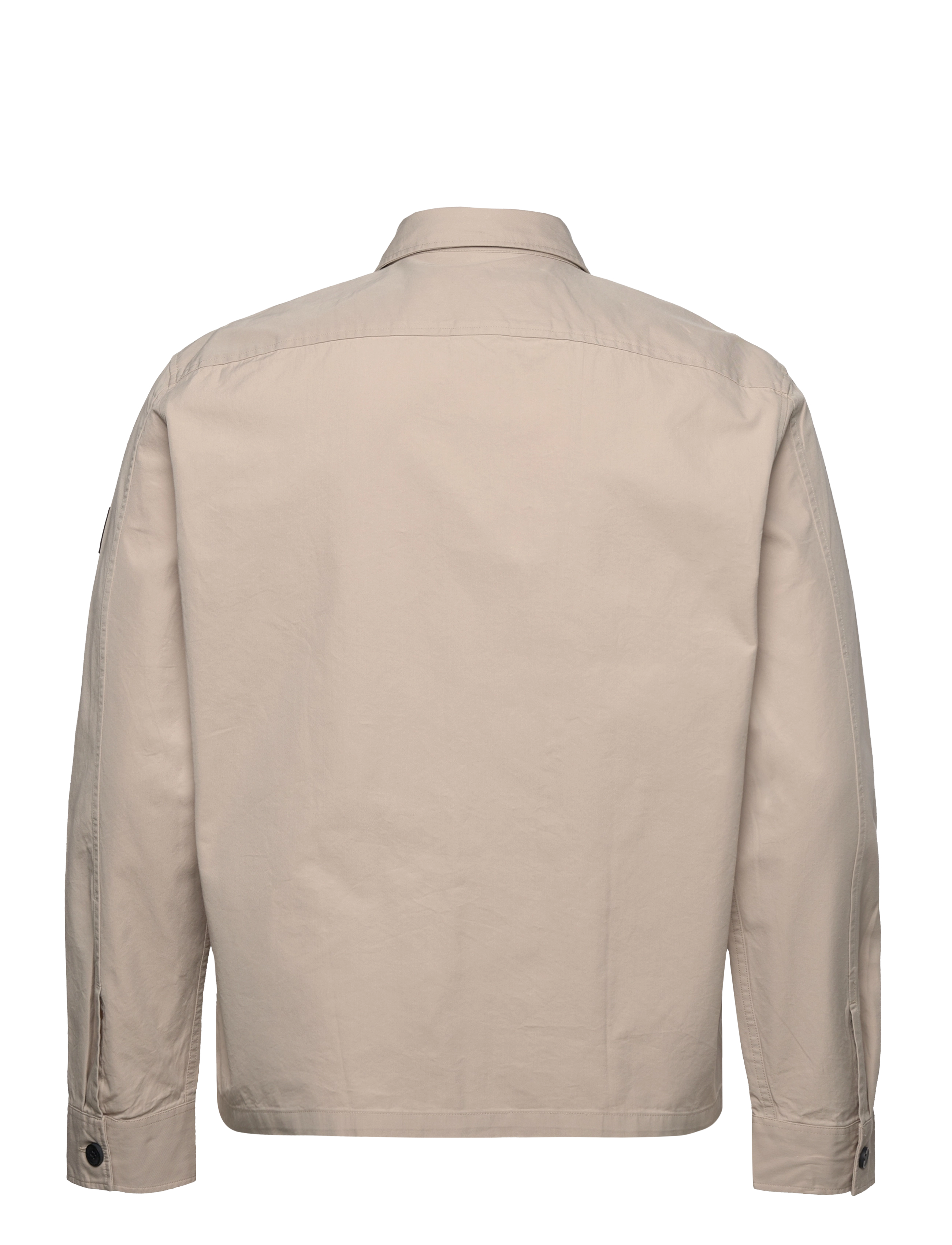 Calvin Klein - COTTON NYLON OVERSHIRT - stony beige - 2