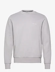Calvin Klein - MICRO LOGO REPREVE SWEATSHIRT - sweatshirts - silver sconce - 0