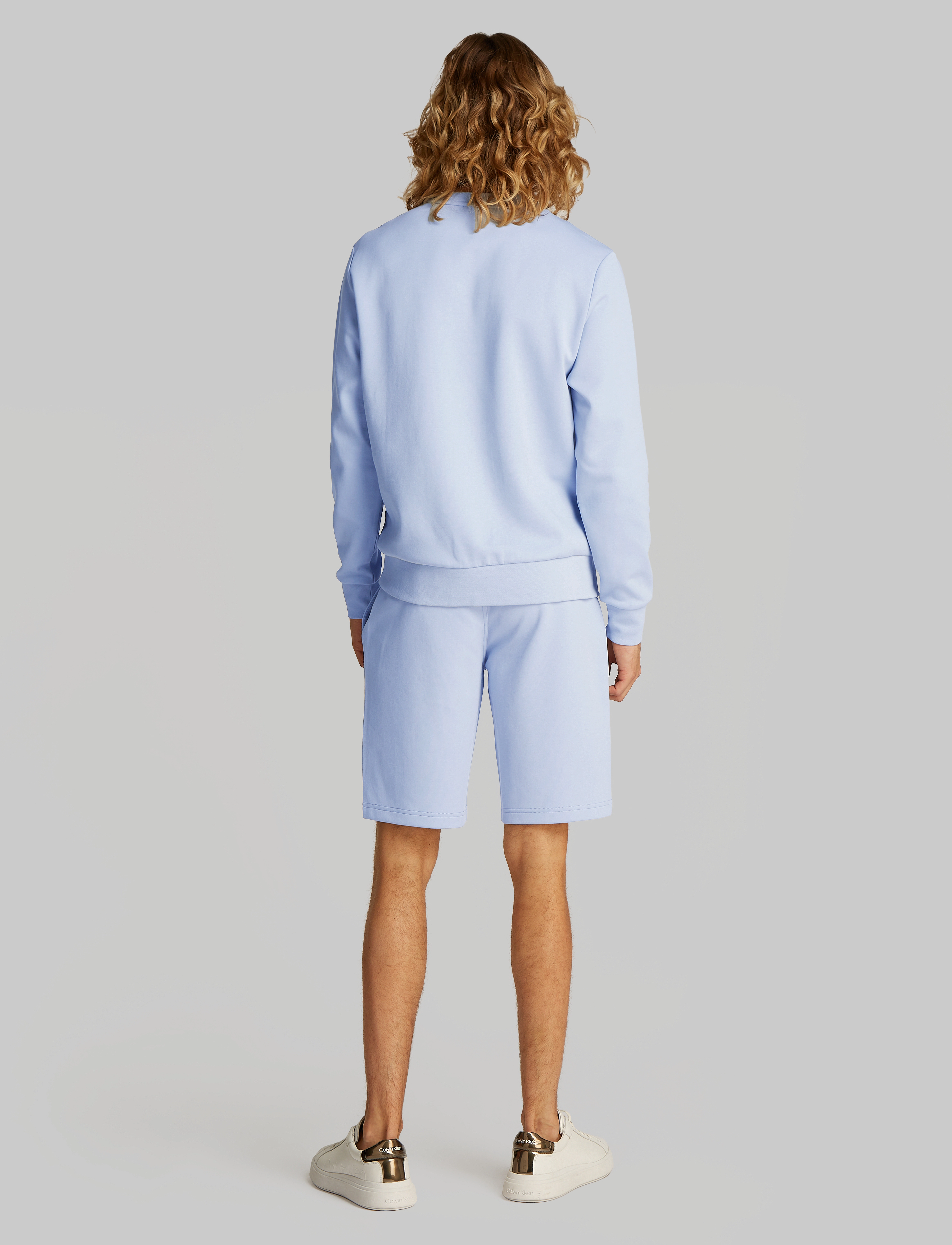 Calvin Klein - MICRO LOGO REPREVE SWEATSHIRT - zen blue - 3