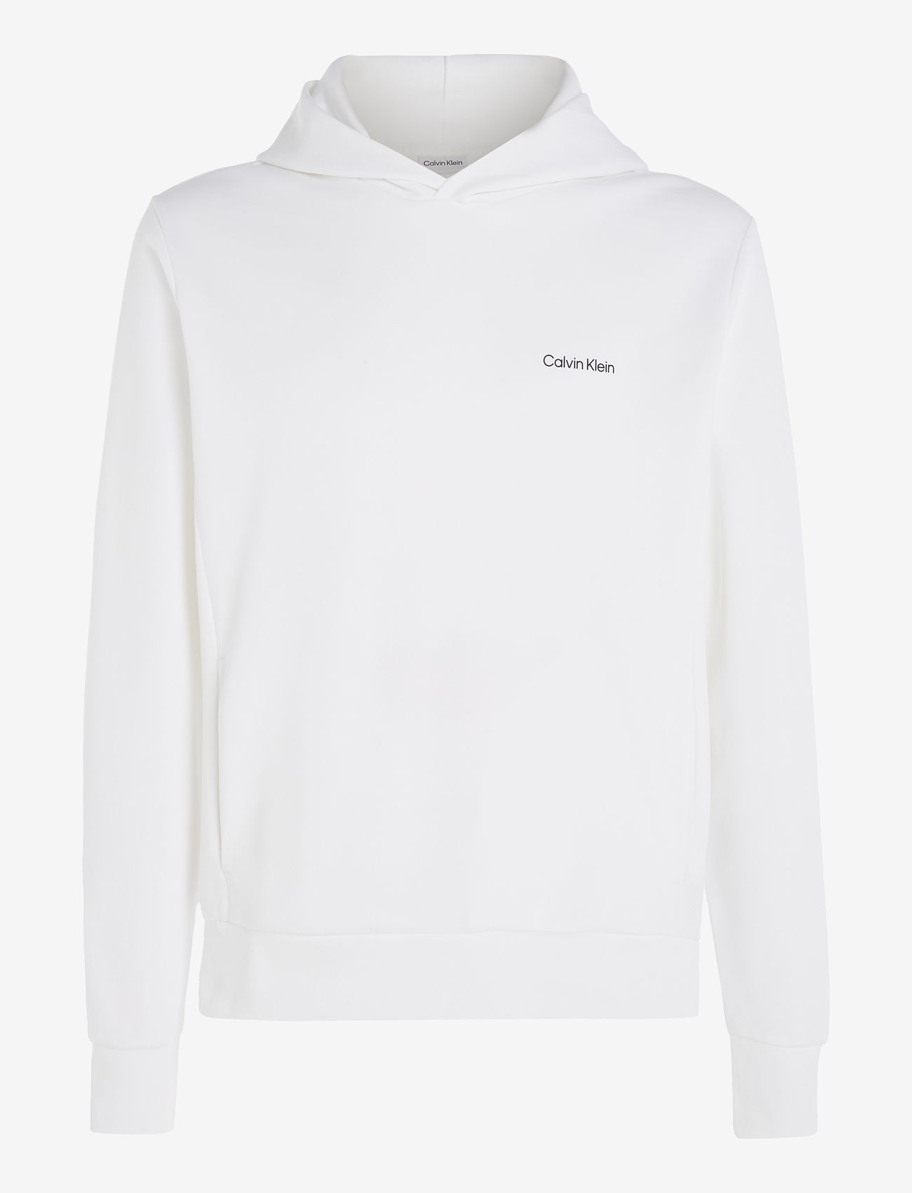 Calvin Klein - MICRO LOGO REPREVE HOODIE - hættetrøjer - bright white - 1