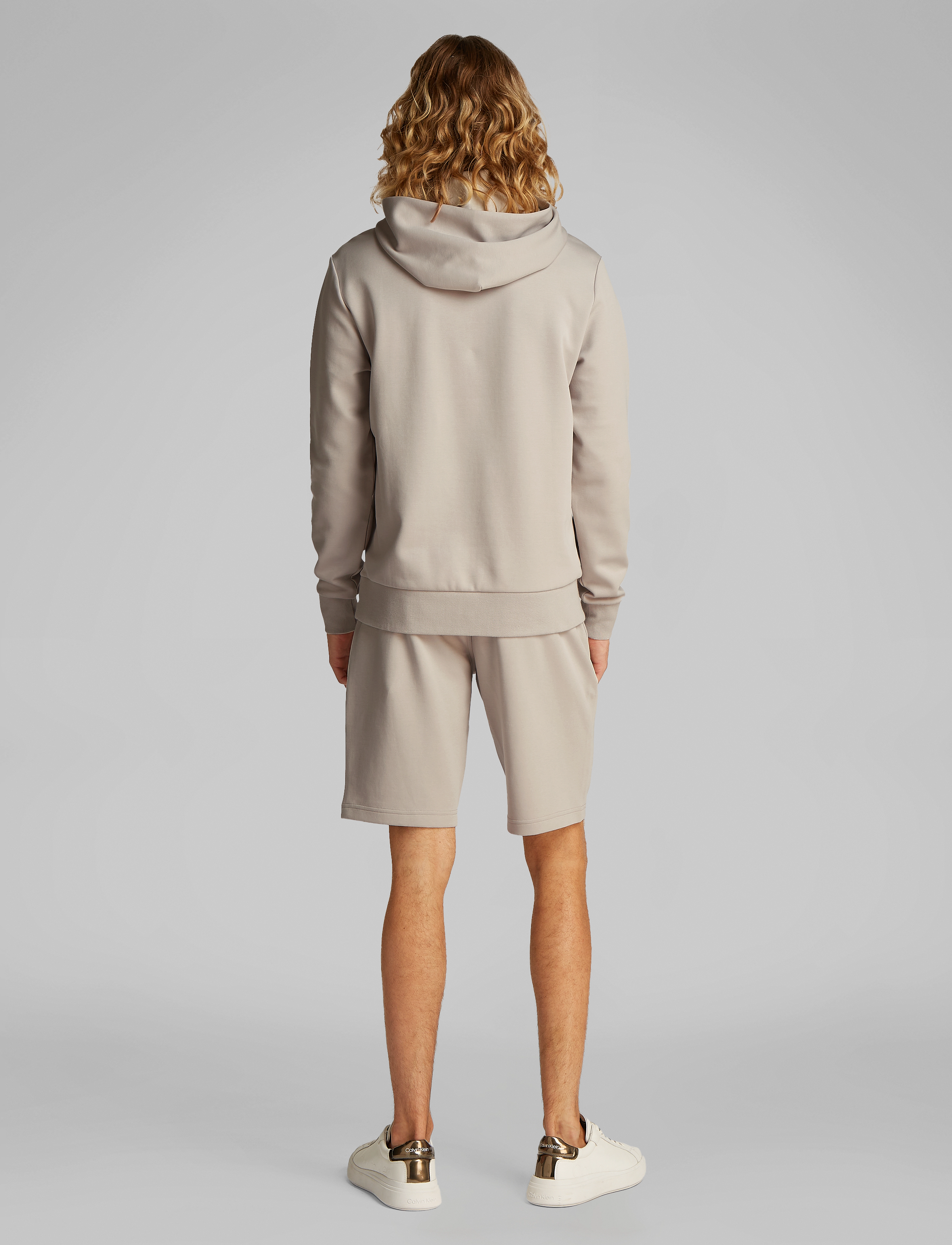 Calvin Klein - MICRO LOGO REPREVE HOODIE - dove - 3