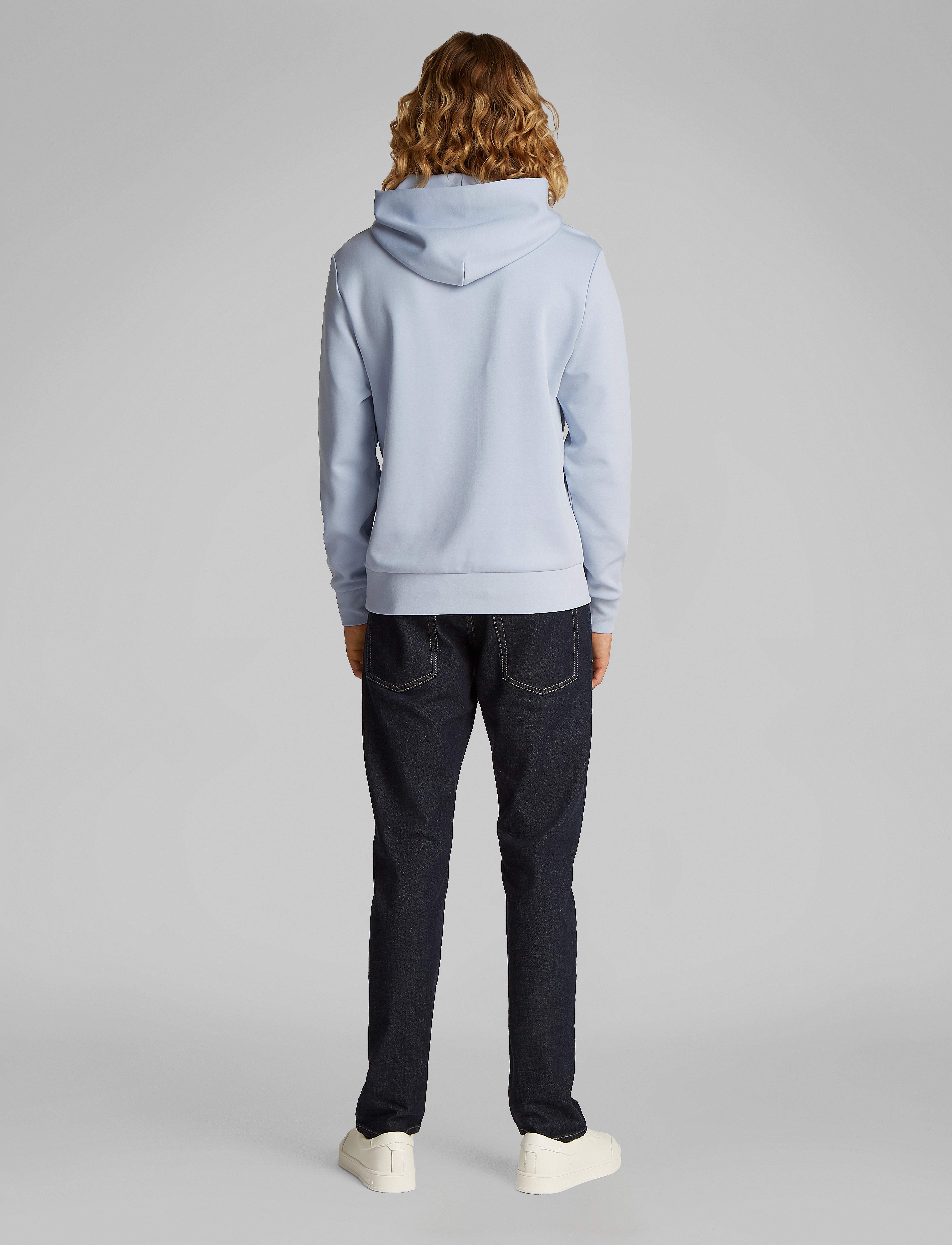 Calvin Klein - MICRO LOGO REPREVE HOODIE - kapuzenpullover - zen blue - 3